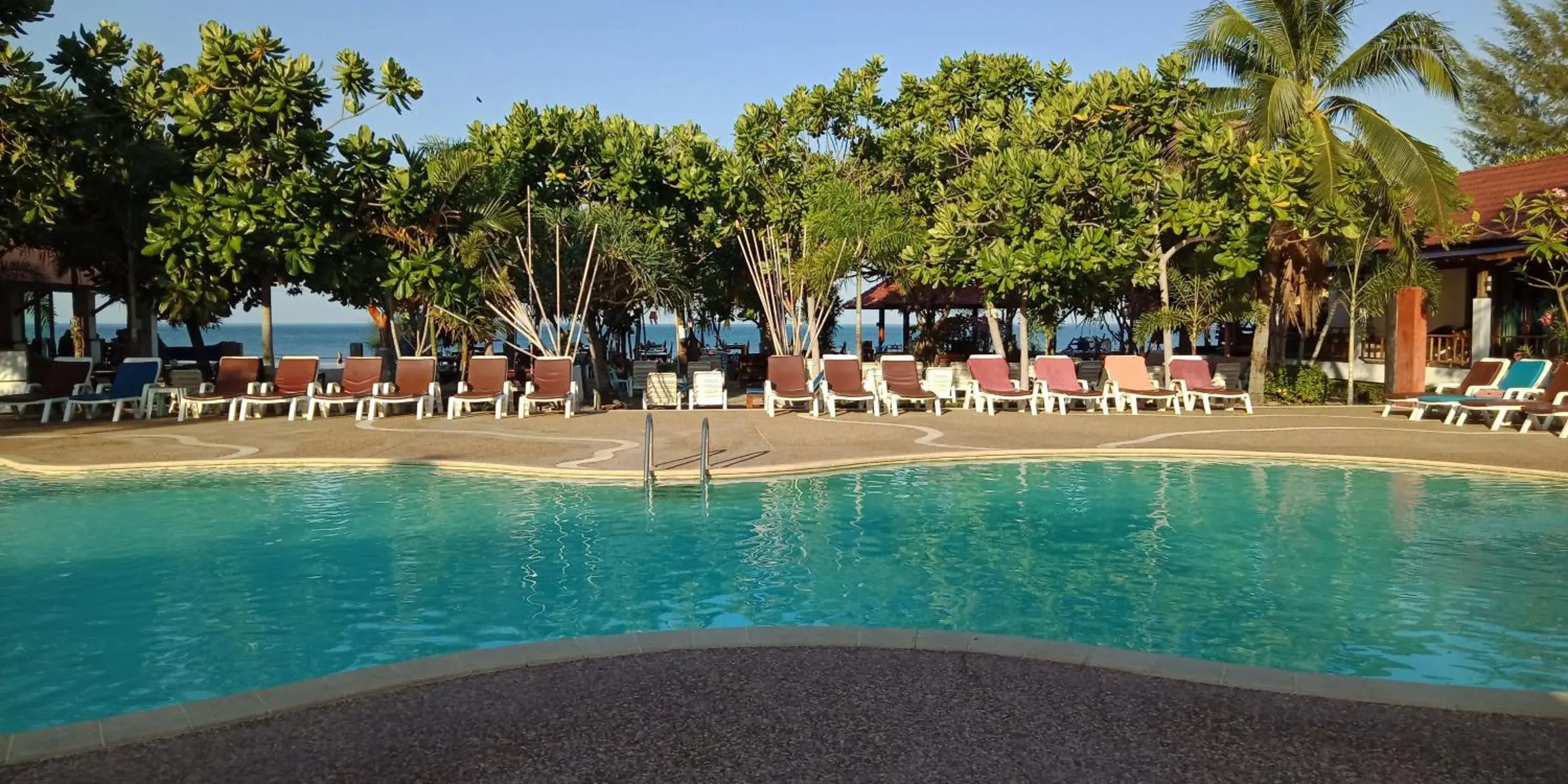 Swimming Pool in D.R. Lanta Bay Resort