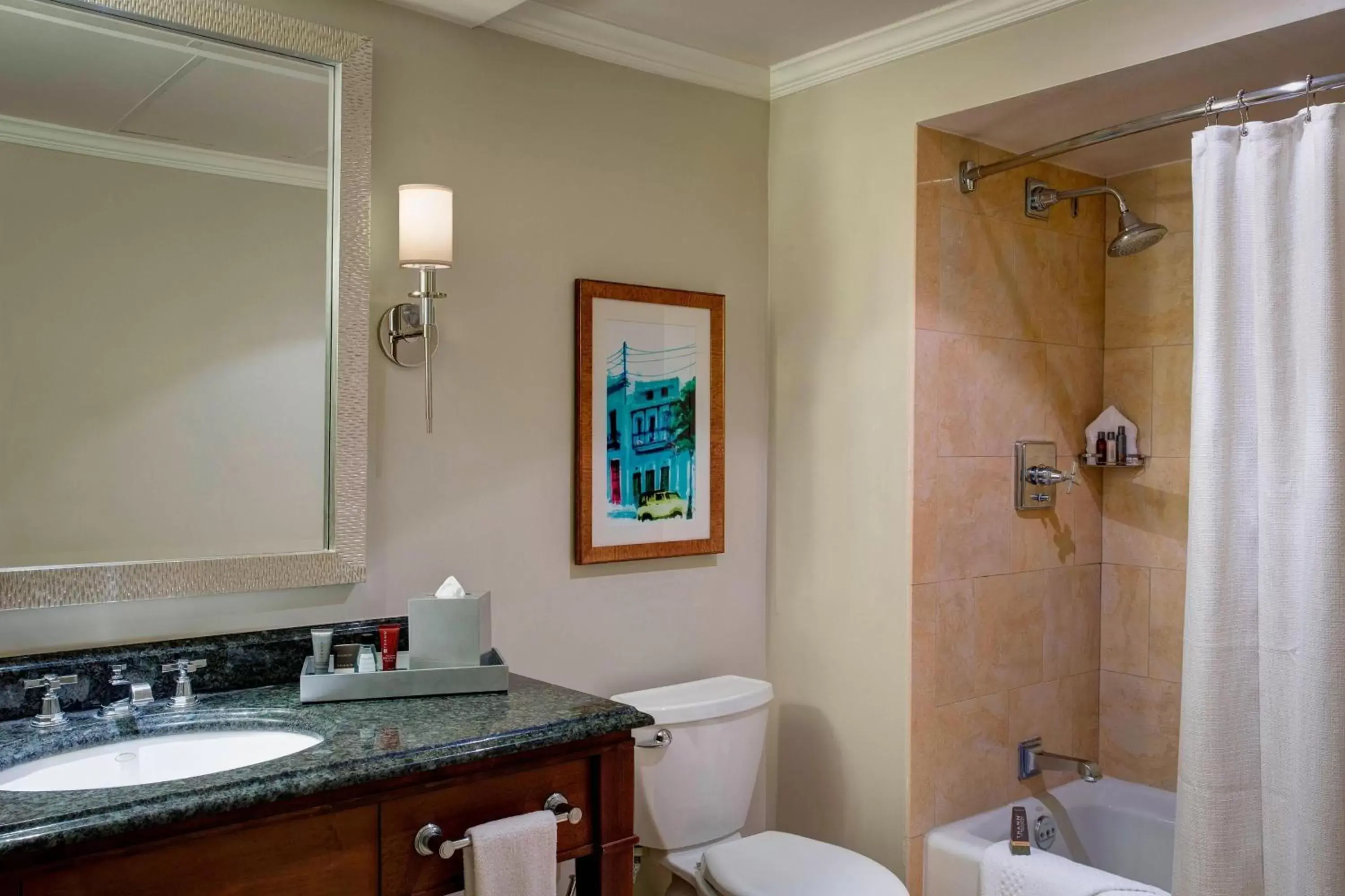 Bathroom in San Juan Marriott Resort and Stellaris Casino