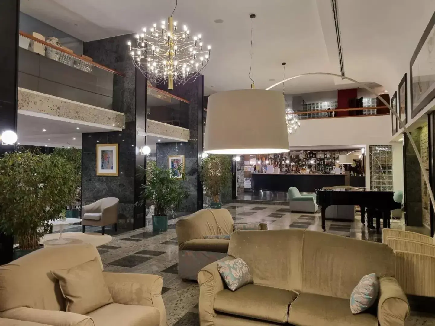 Lounge or bar, Lobby/Reception in Hotel Excelsior