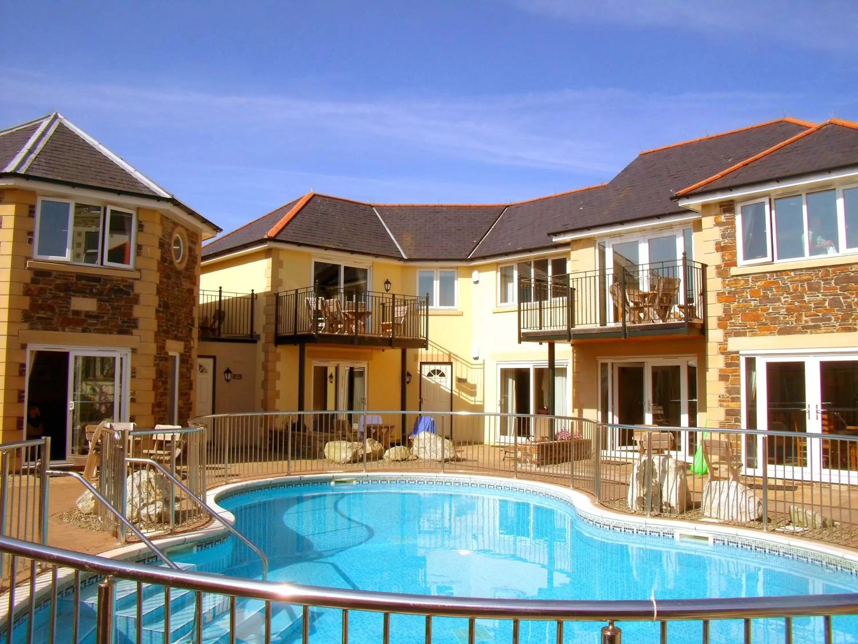 Swimming pool in Sure Hotel Collection by Best Western Porth Veor Manor Hotel