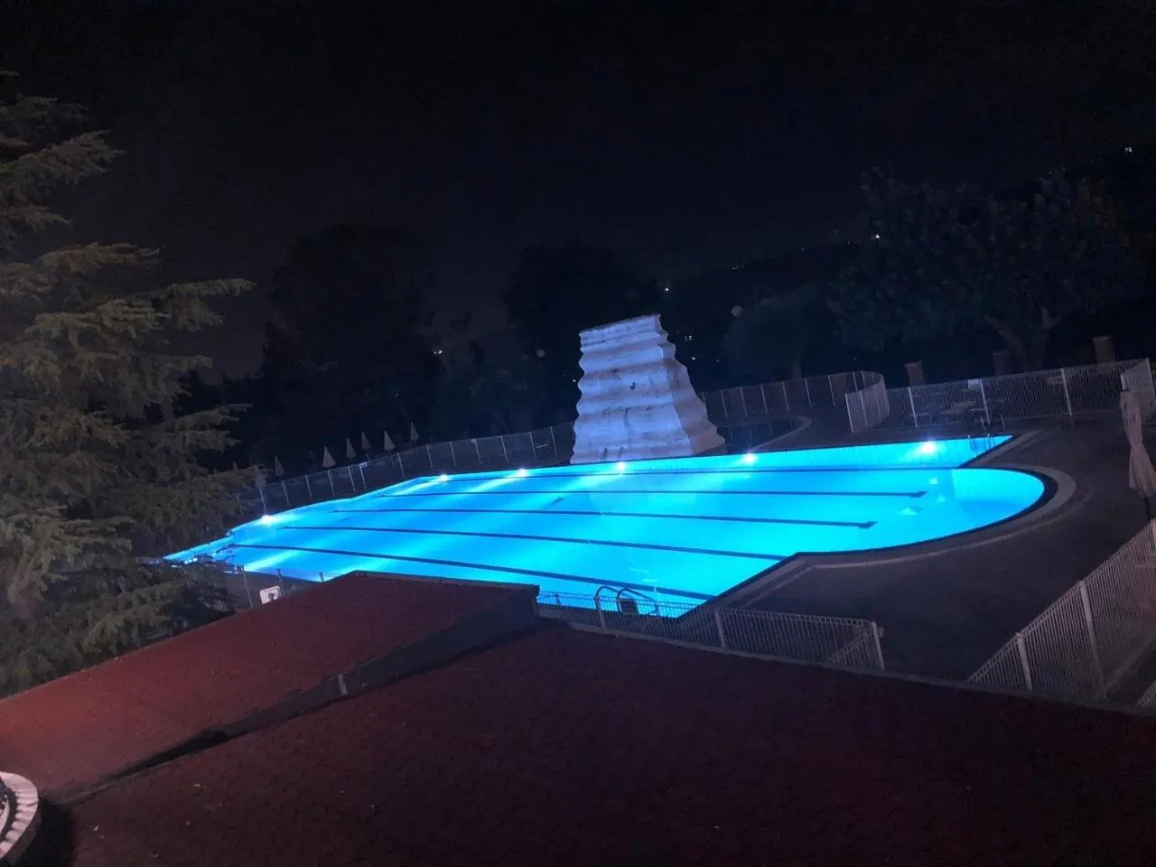 Pool view in Hotel Casale