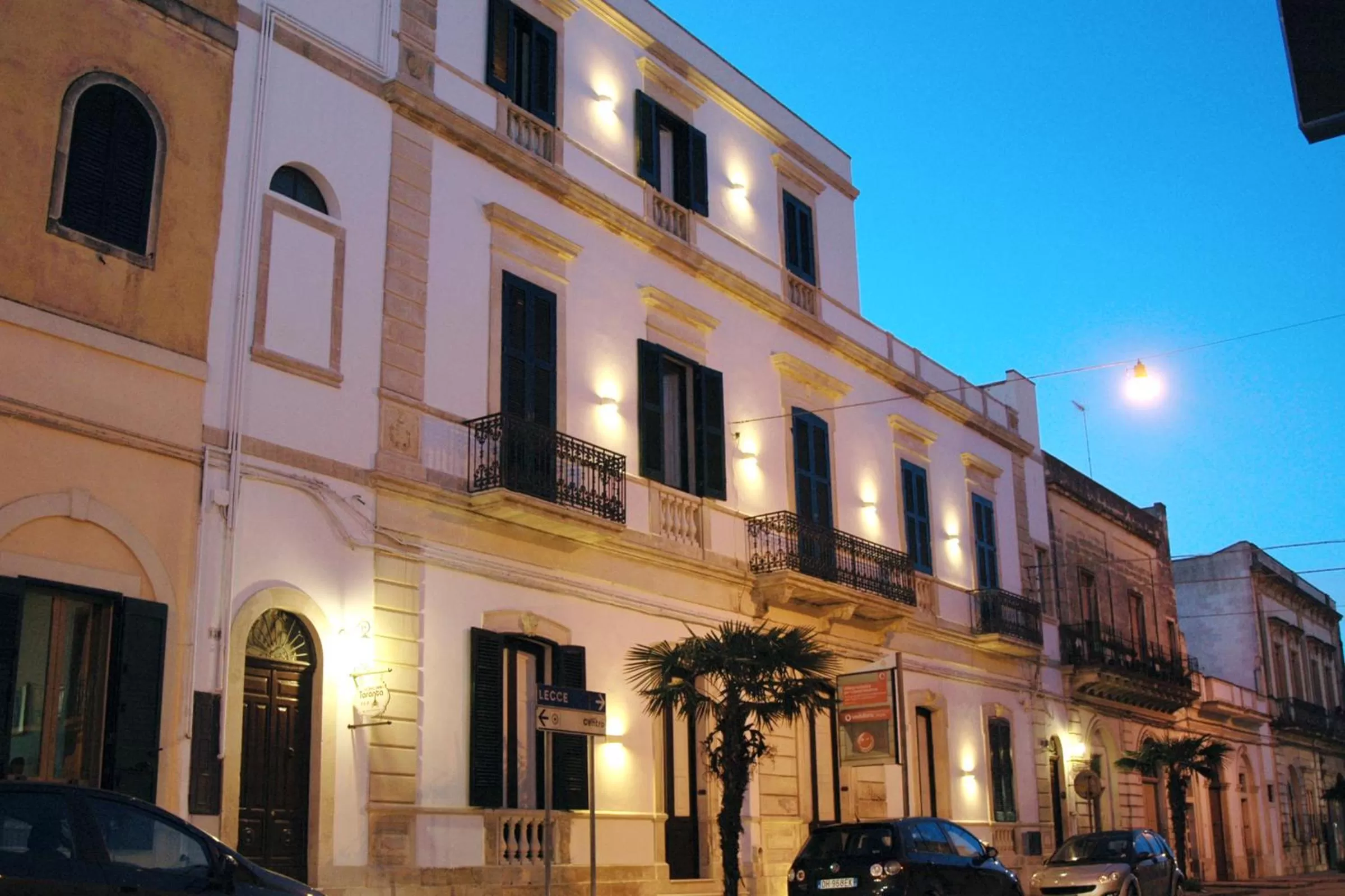 Facade/entrance in La Naca Della Taranta B&B