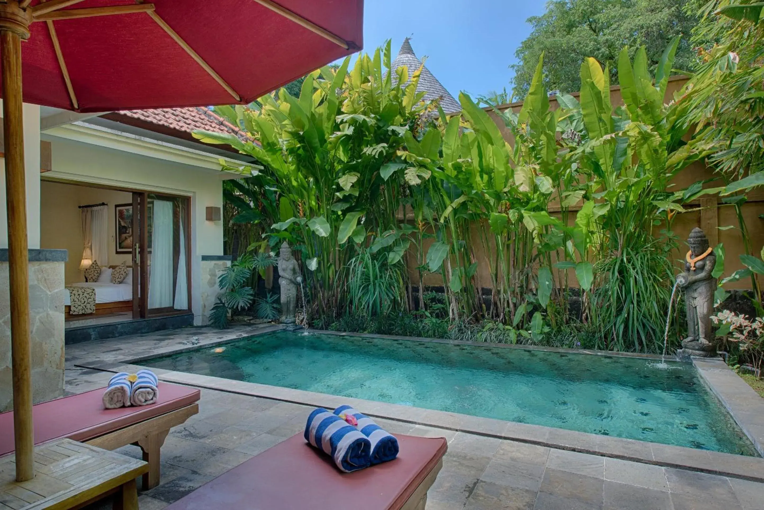 Swimming Pool in Kadiga Villas Ubud