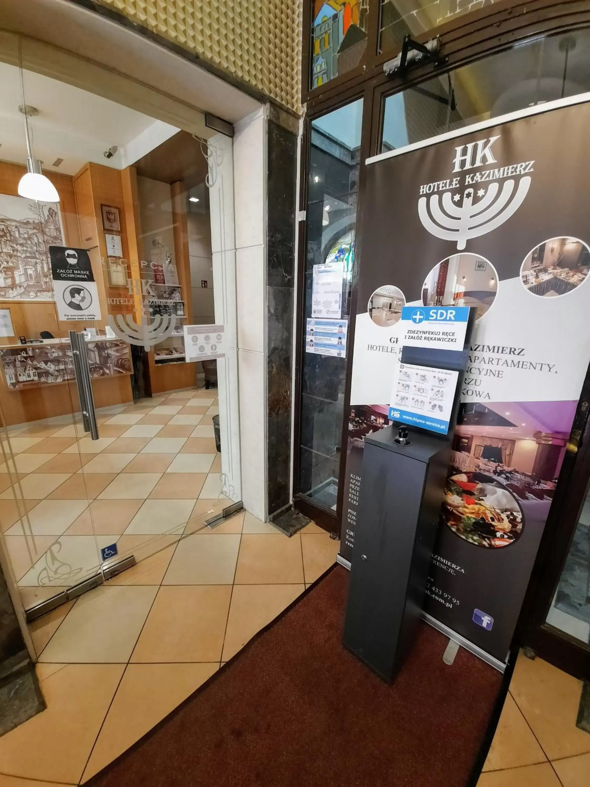 Lobby or reception in Aneks Hotelu Kazimierz