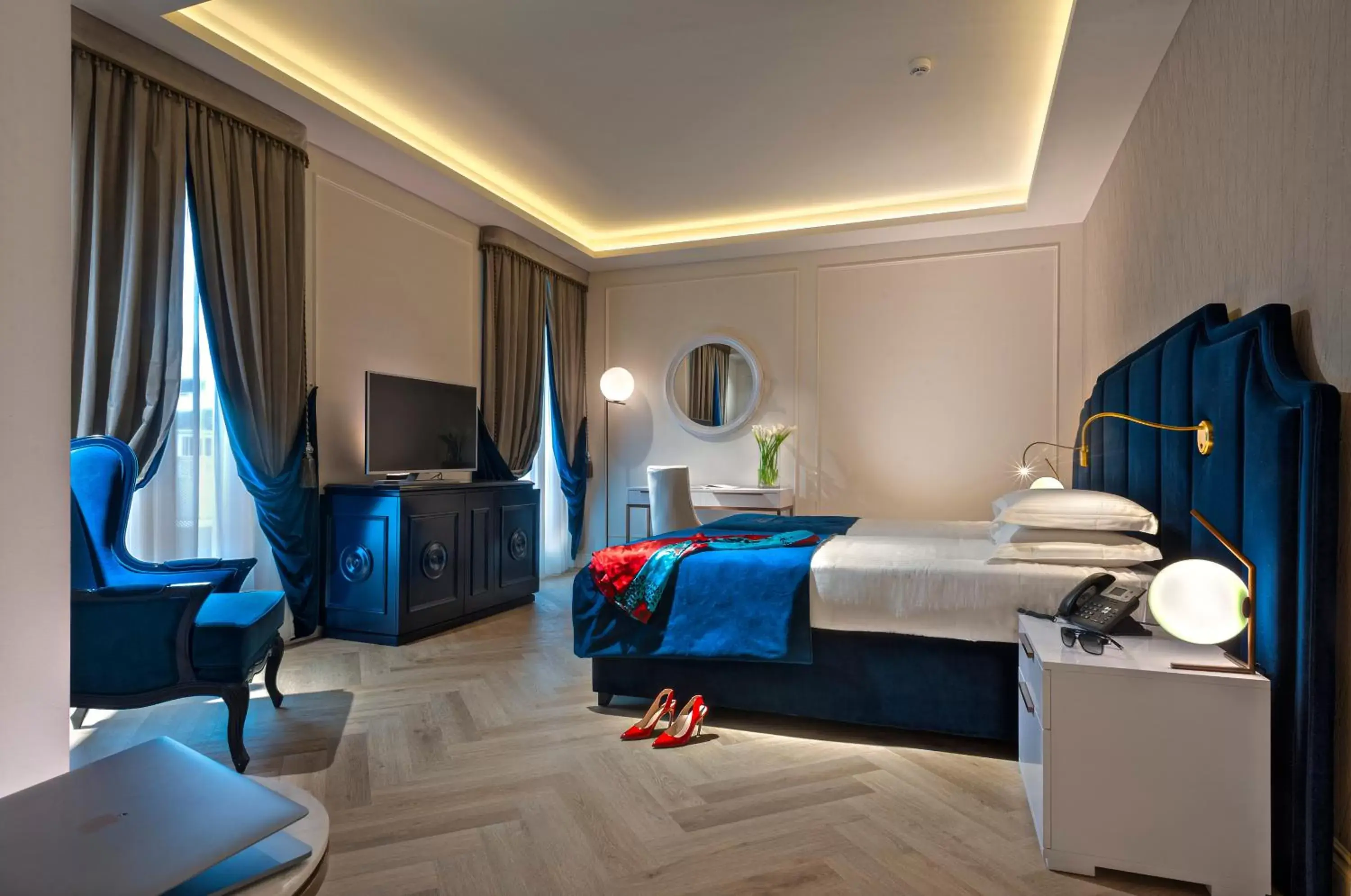 Bed in Hotel Premiere Abano