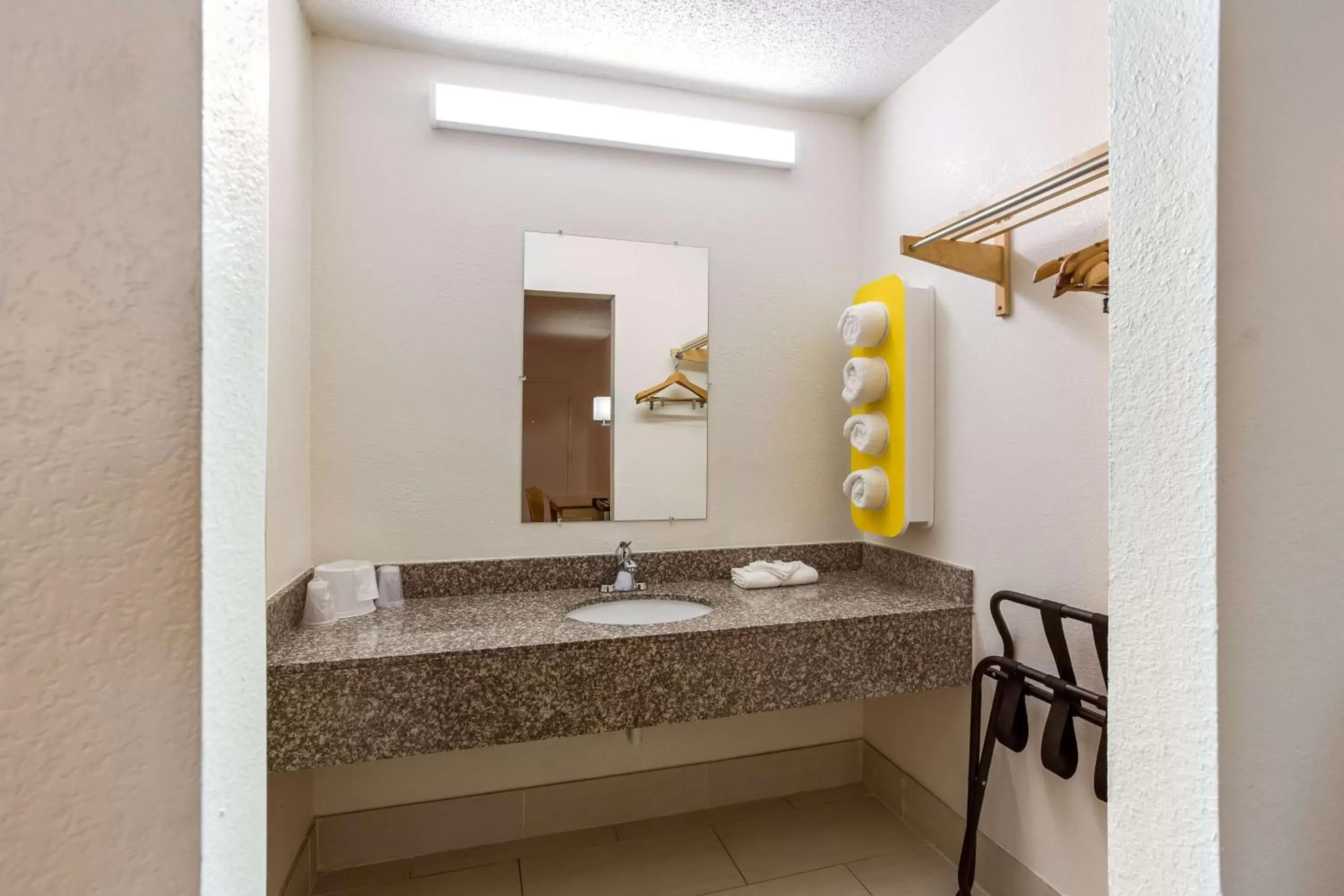 Bathroom in Motel 6-Macclenny, FL