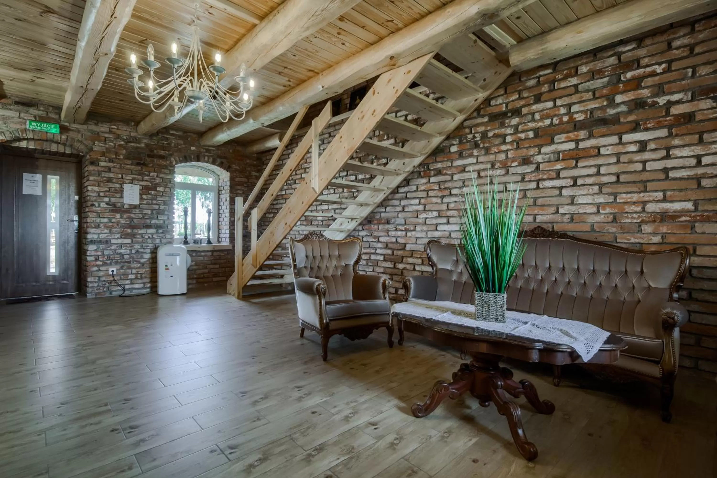 Seating area in Skansen Bicz Resort