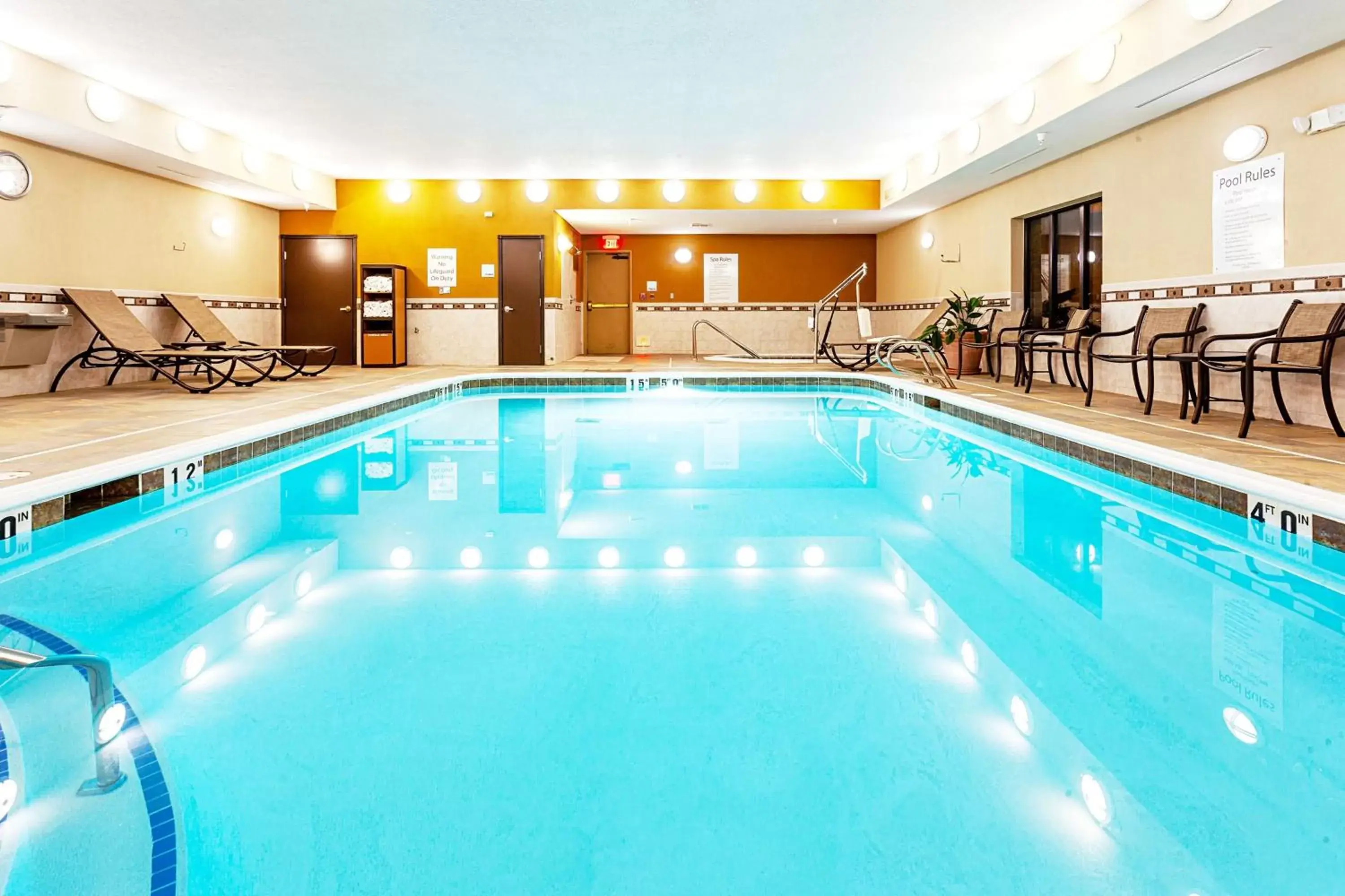 Swimming Pool in Holiday Inn Express Hotel & Suites Cheyenne, an IHG Hotel
