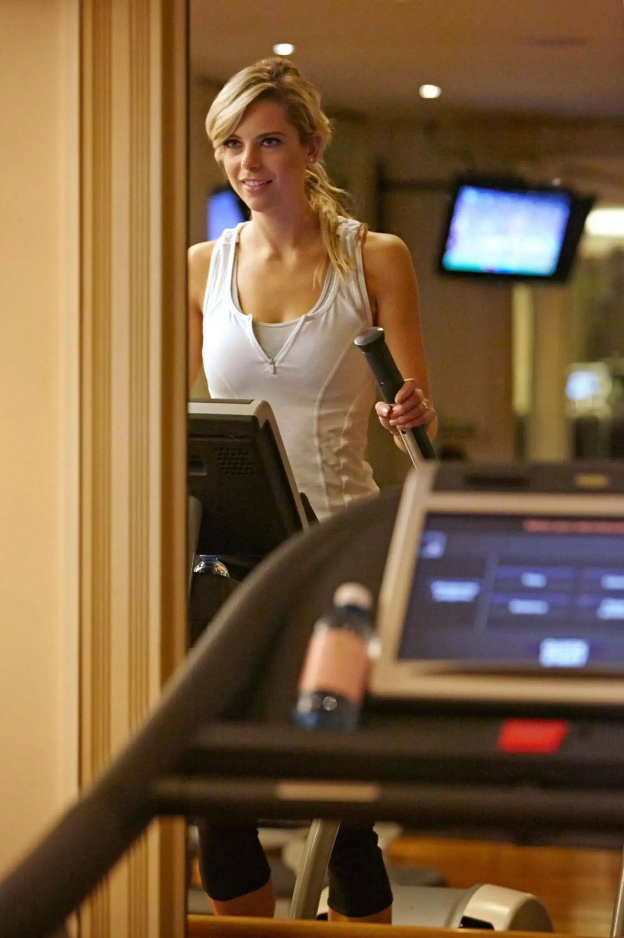 Fitness centre/facilities in The Langham Sydney