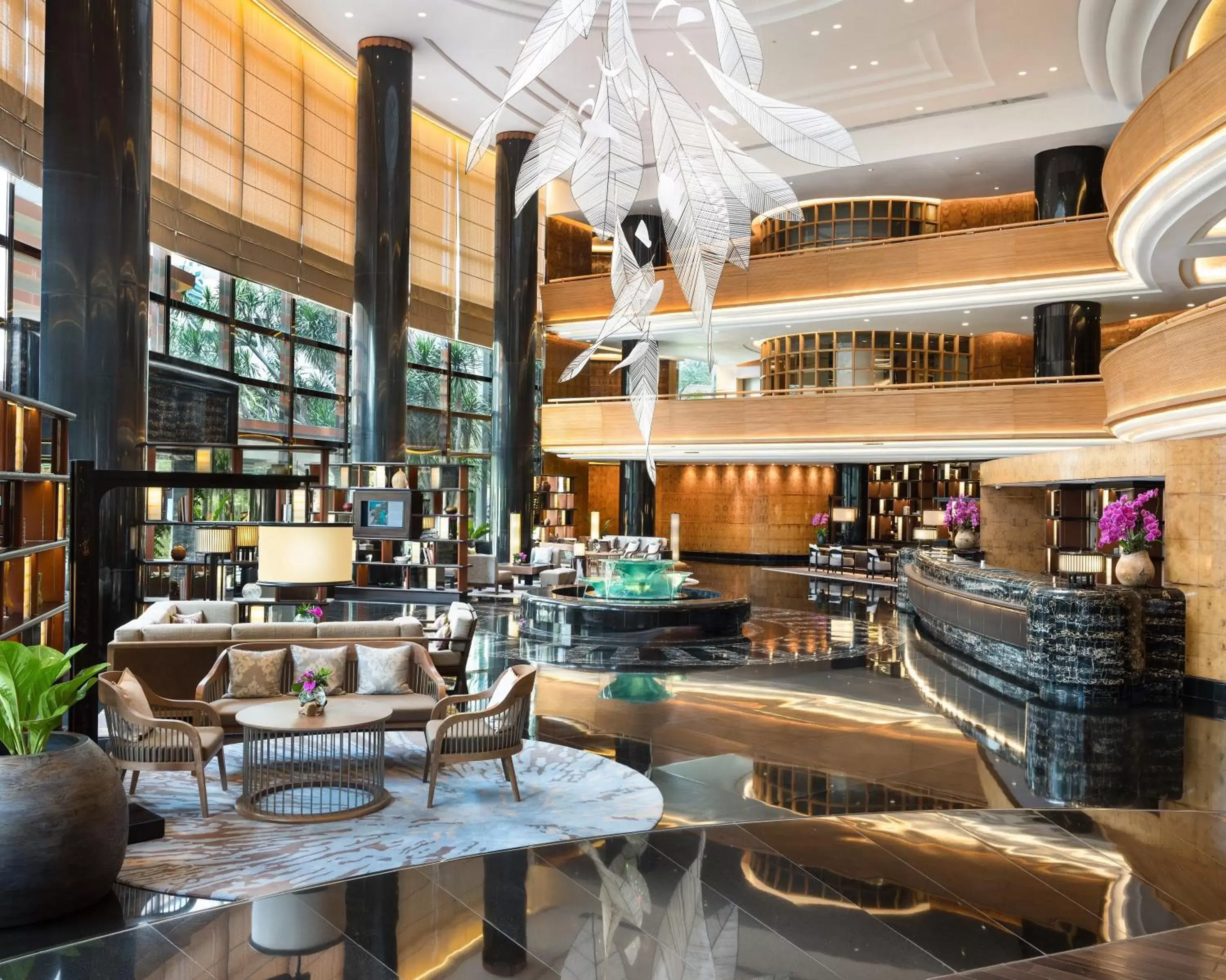 Lobby or reception in AYANA Midplaza JAKARTA Lobby or reception in AYANA Midplaza JAKARTA