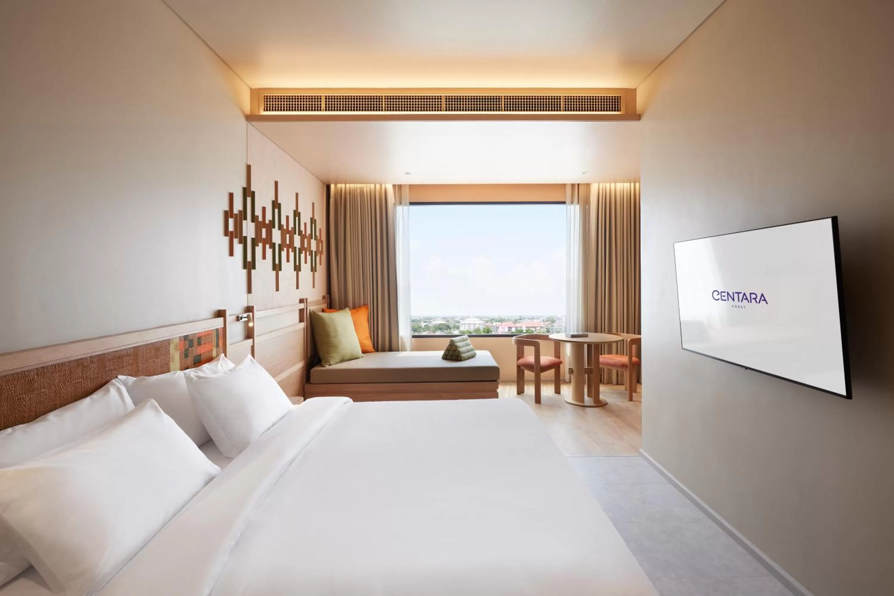 Bedroom, Bed in Centara Korat
