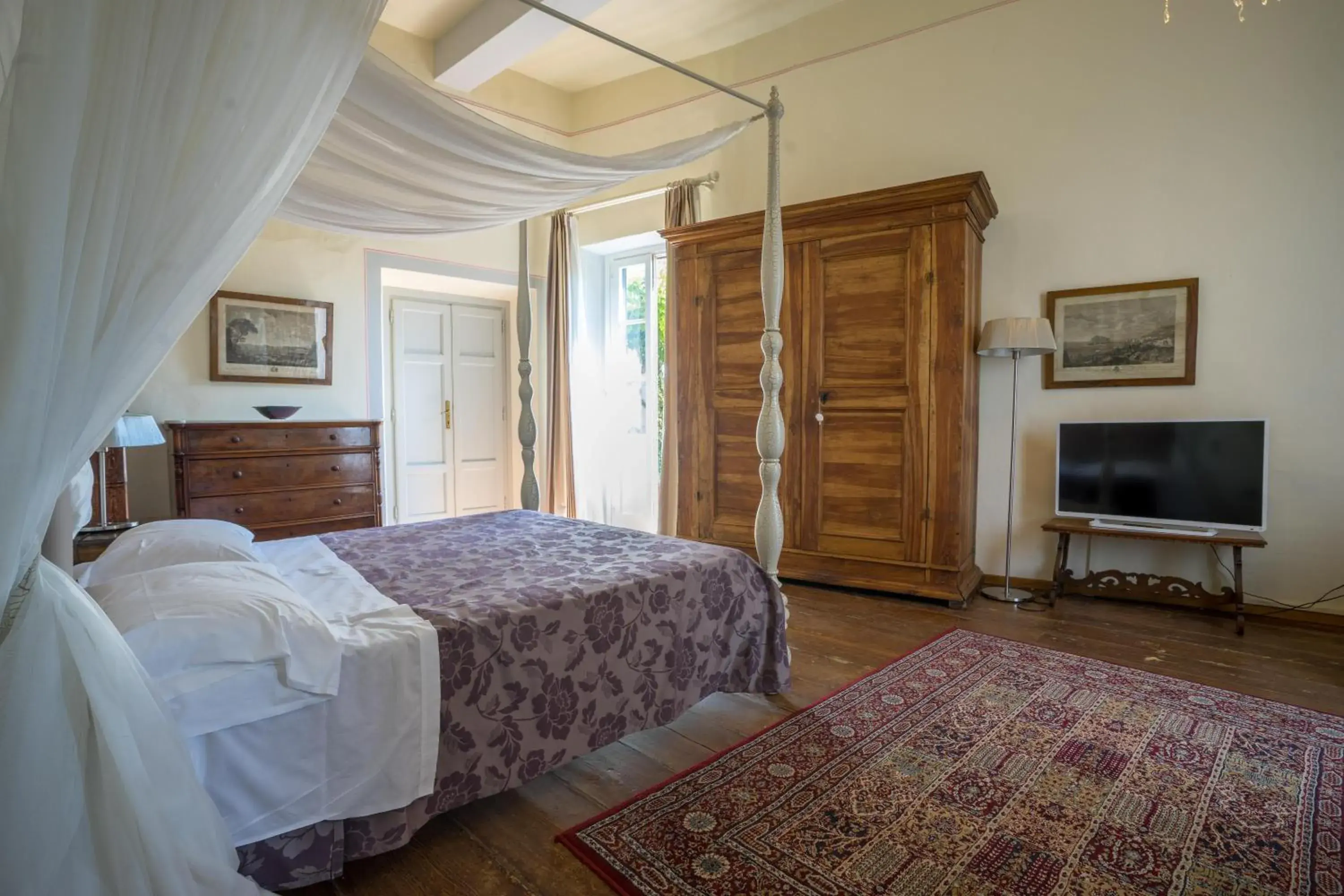 Bedroom, Bed in Hotel Villa Sermolli