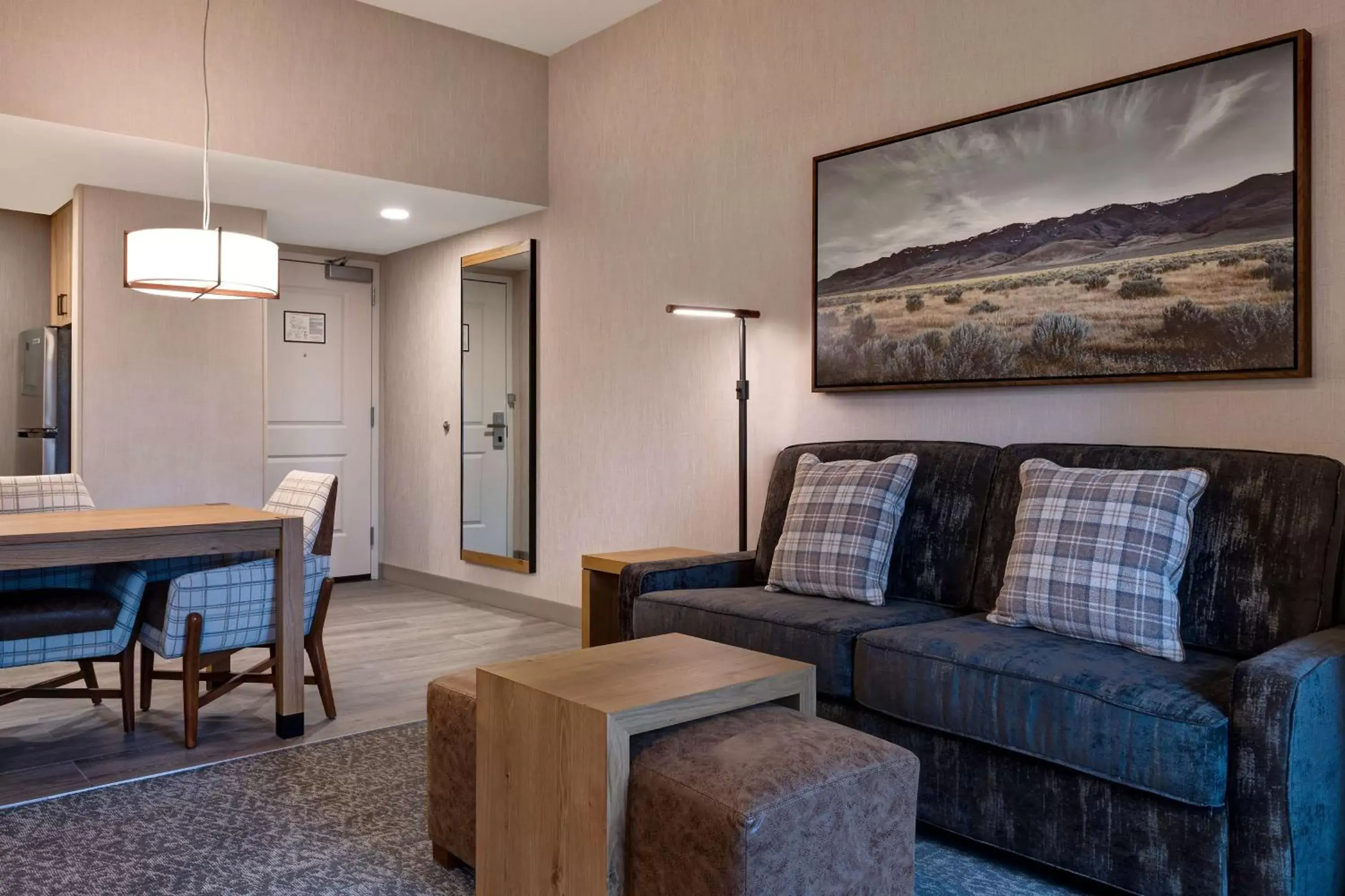 Living room, Seating Area in Homewood Suites By Hilton Eagle Boise, Id