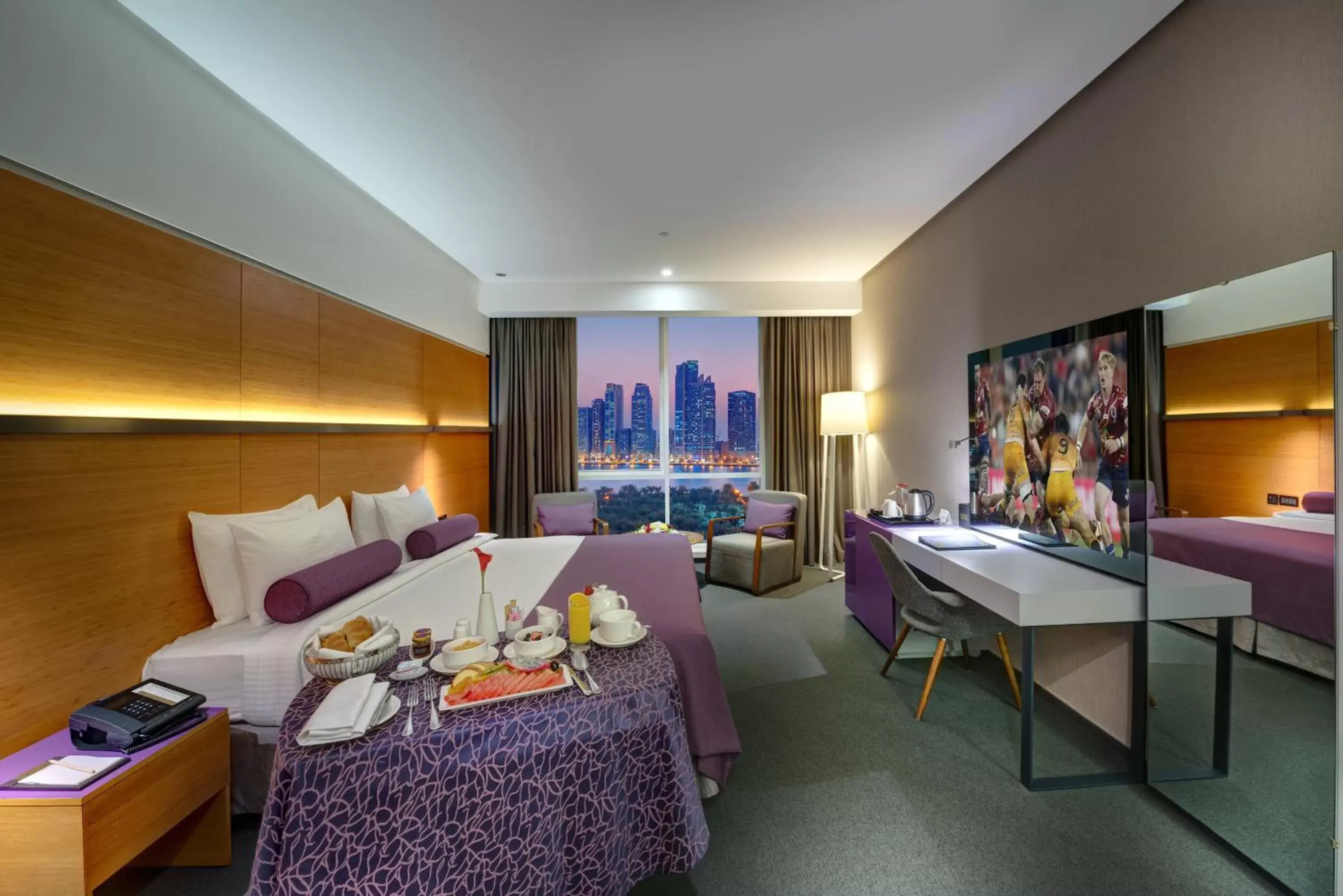 Premium Room Lagoon View - 20% OFF F&B, 30% Off on SPA & Free Beach Transfer in The Act Hotel Sharjah Premium Room Lagoon View - 20% OFF F&B, 30% Off on SPA & Free Beach Transfer in The Act Hotel Sharjah