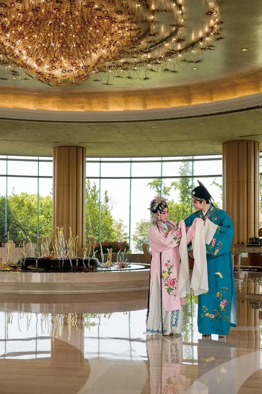 Lobby or reception in Fairmont Yangcheng Lake Kunshan