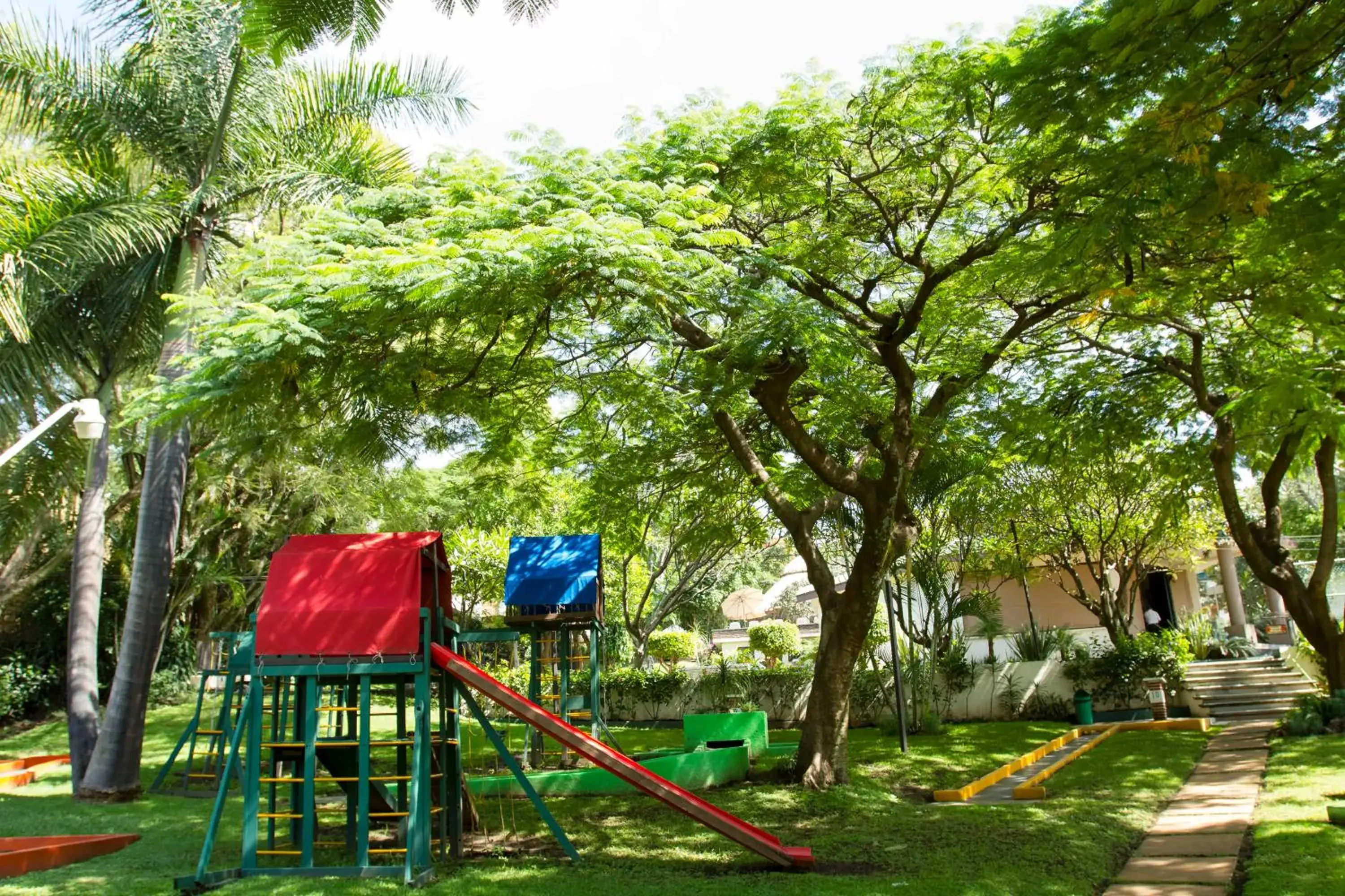 Children play ground, Children's Play Area in Hotel Villa del Conquistador