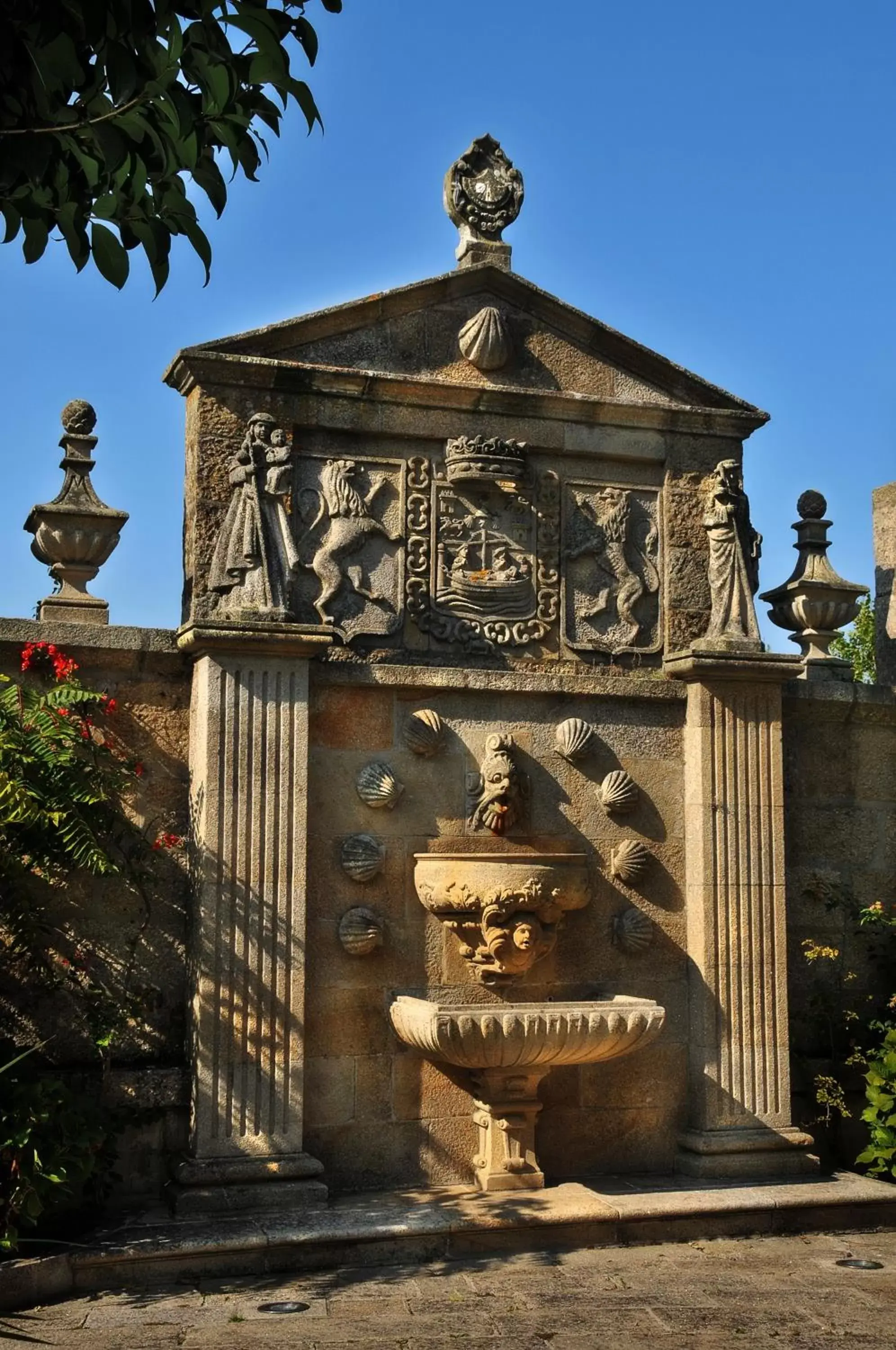 Decorative detail in Pazo Los Escudos Hotel Spa & Resort