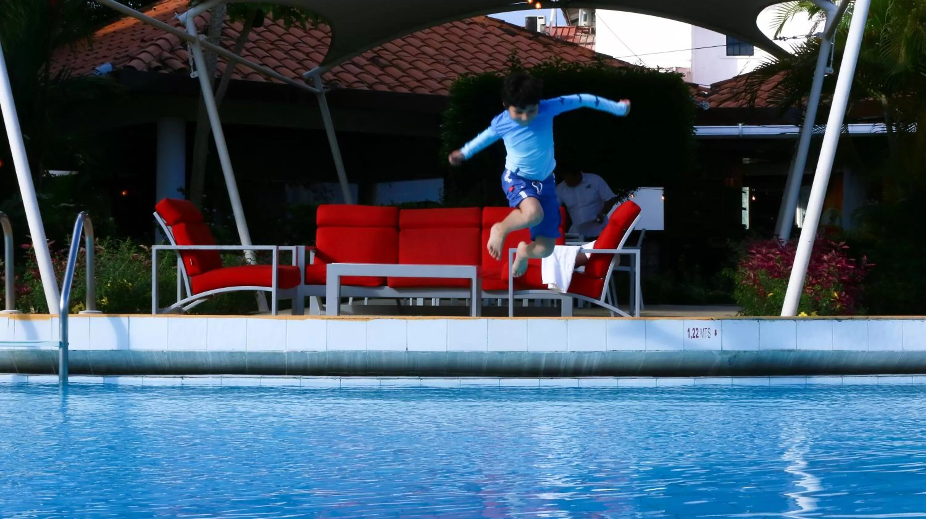 Swimming pool in Gran Hotel Nacional