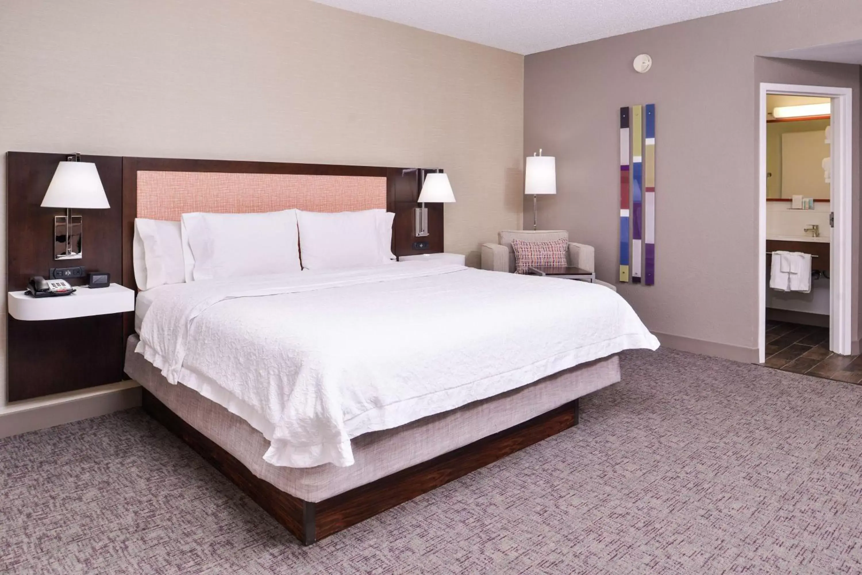Bed in Hampton Inn Albuquerque - University/Midtown