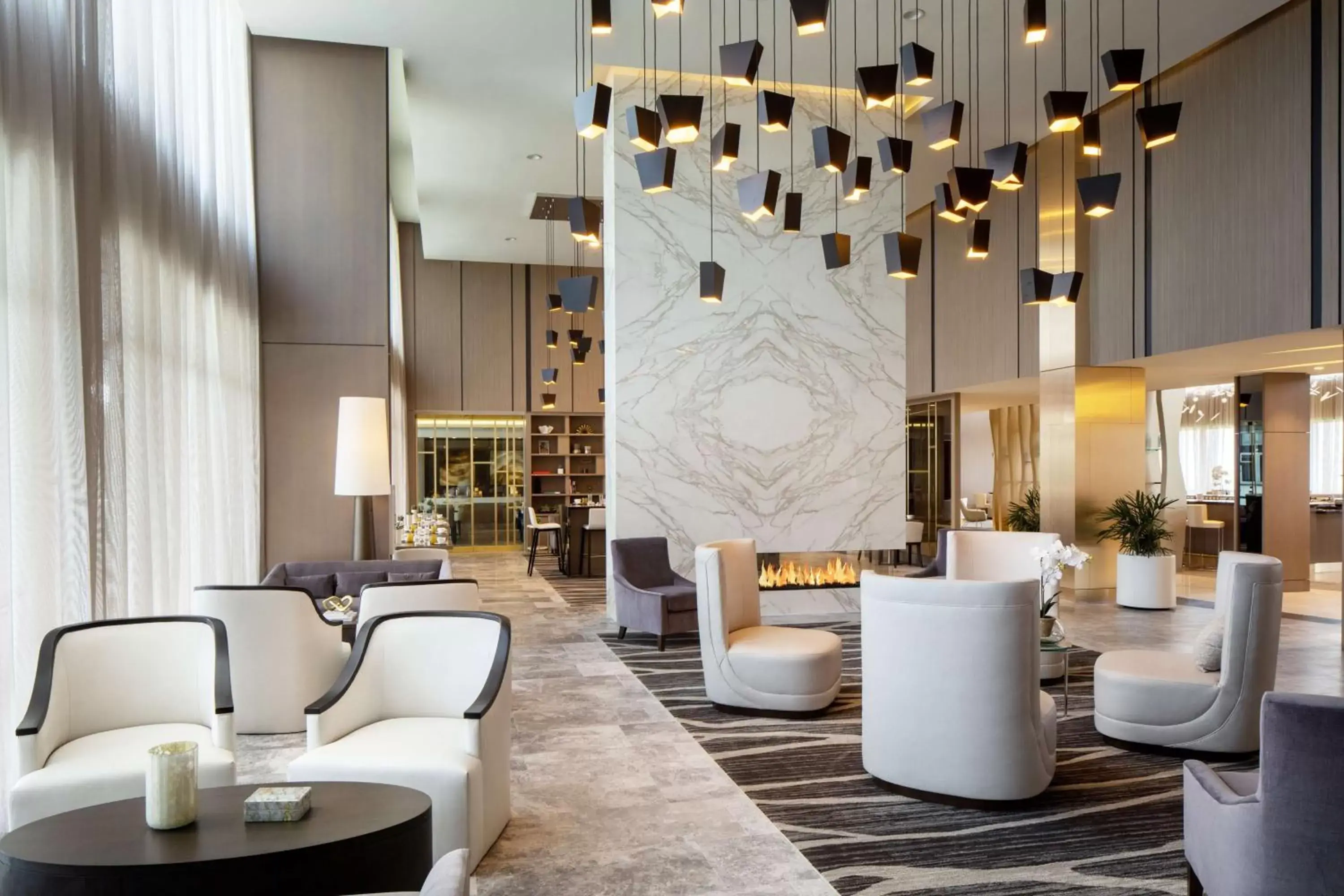 Lobby or reception in Hilton Aventura Miami