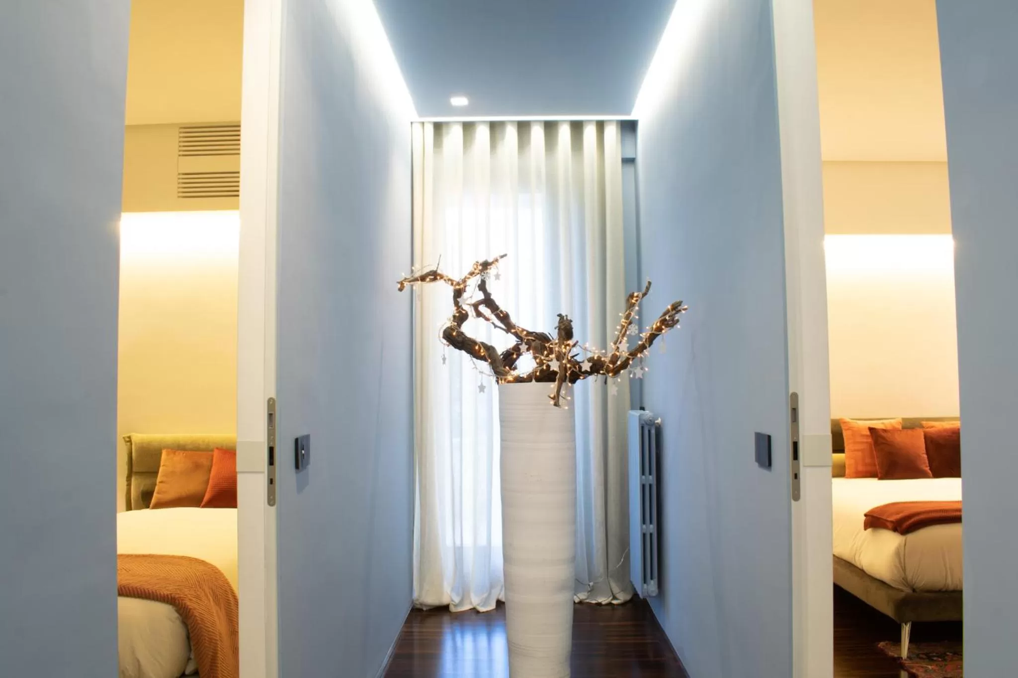 Lobby or reception, Bed in Viale dei Lecci - Luxury rooms