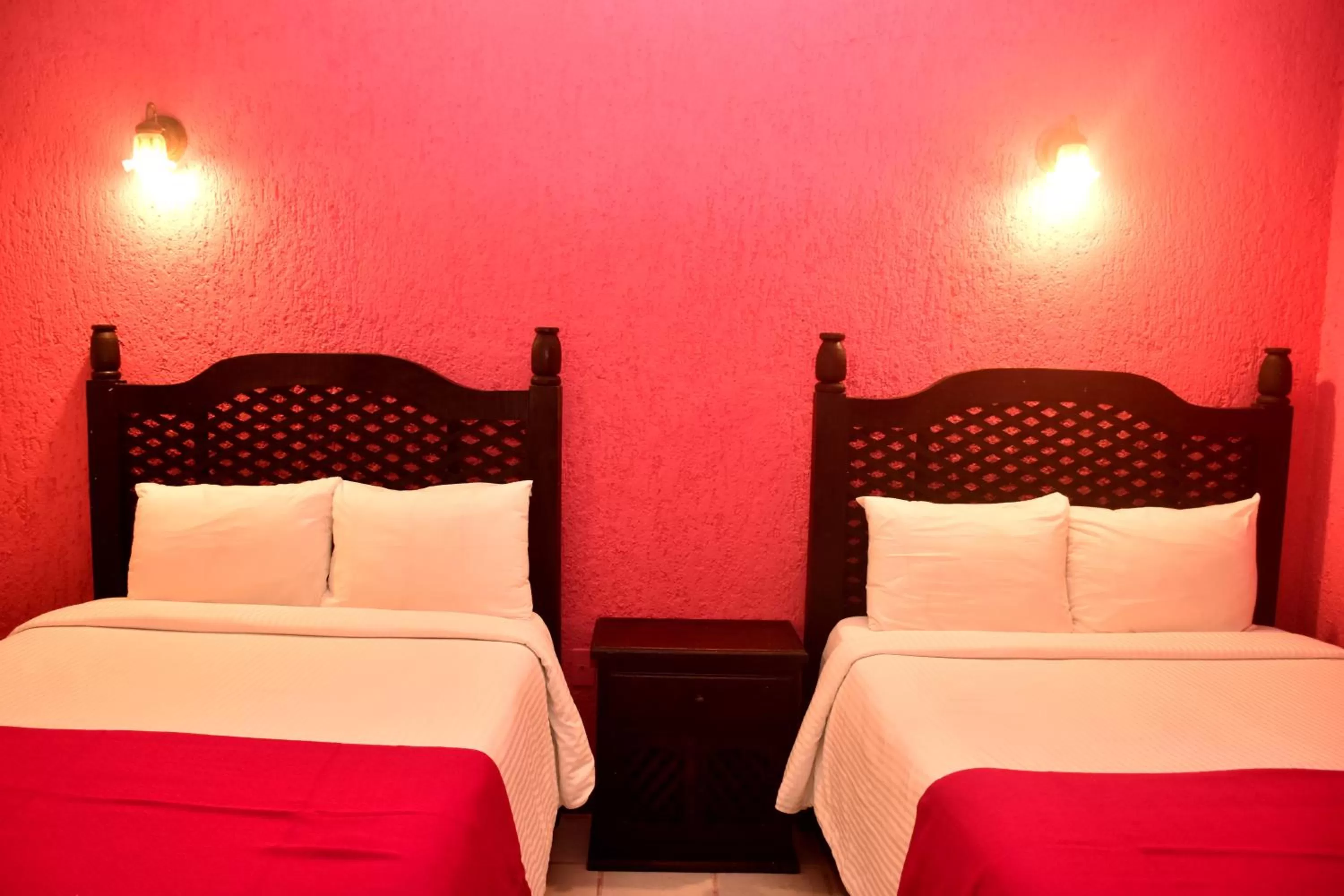 Bed in Hotel Antigua