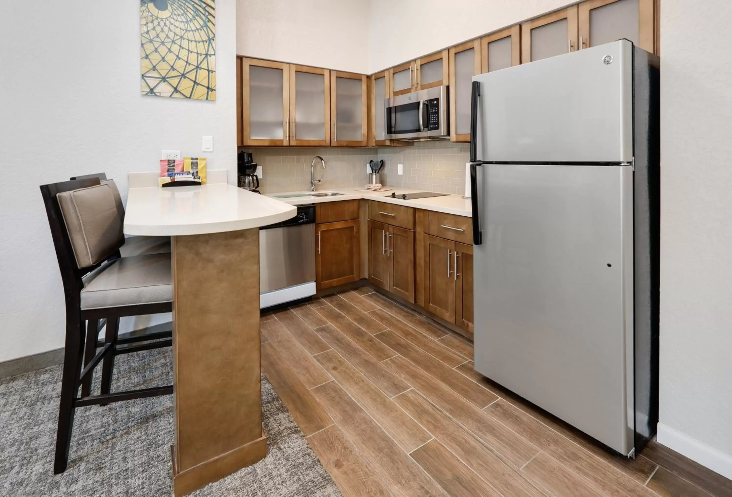 Photo of the whole room, Kitchen/Kitchenette in Staybridge Suites - San Antonio - Schertz, an IHG Hotel