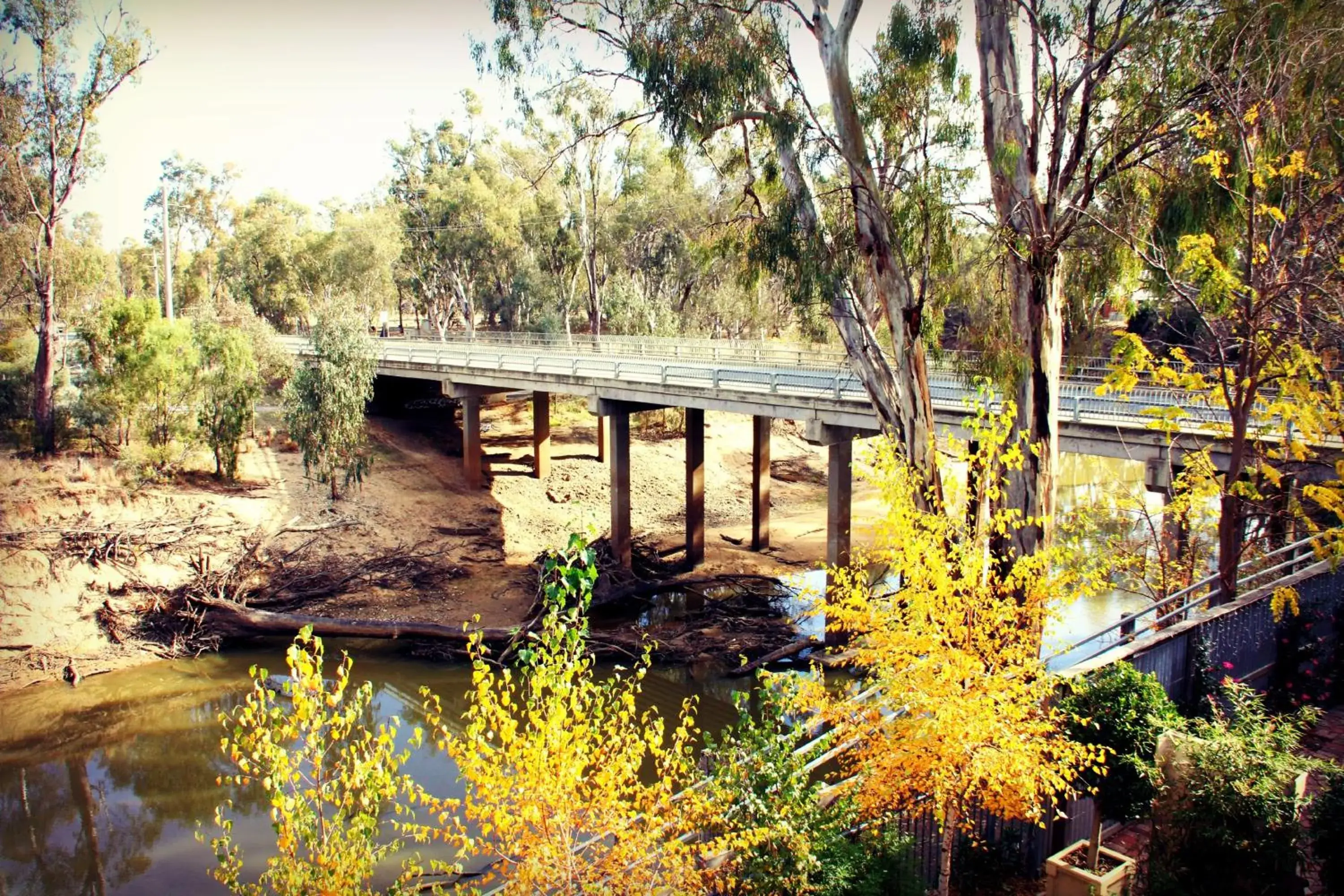 View (from property/room) in CocknBull Boutique Hotel Echuca