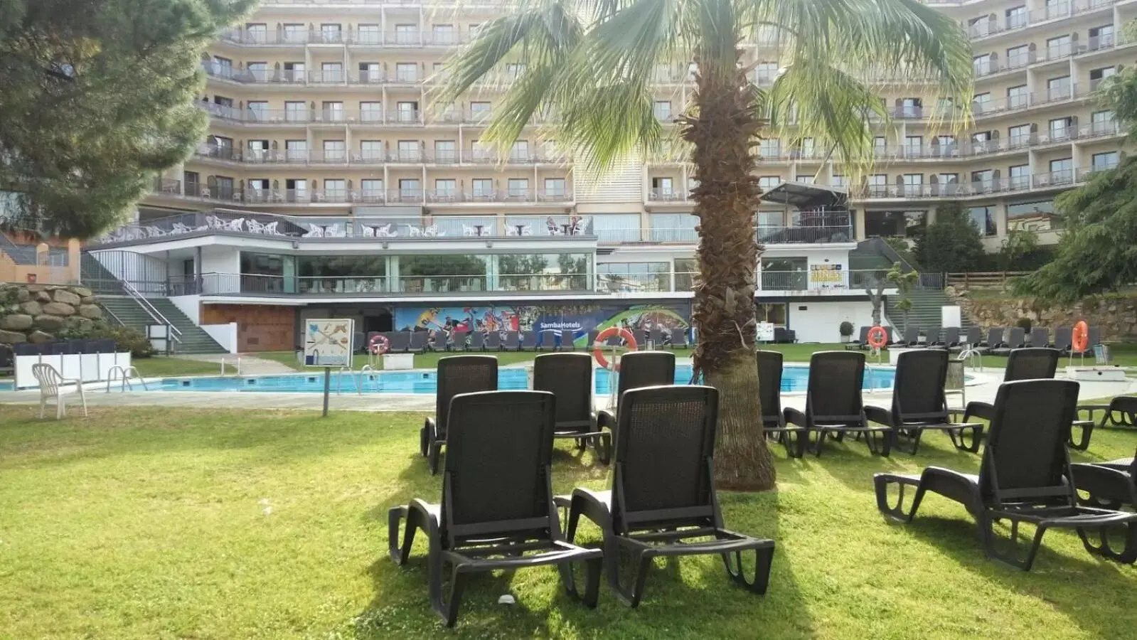 Swimming pool in Hotel Samba