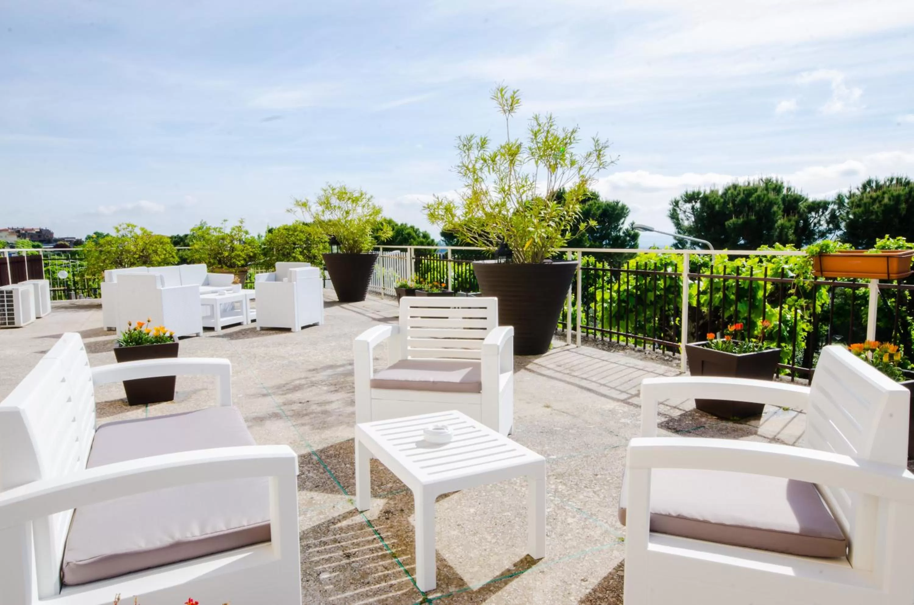 Patio in Albergo Villa Gaia