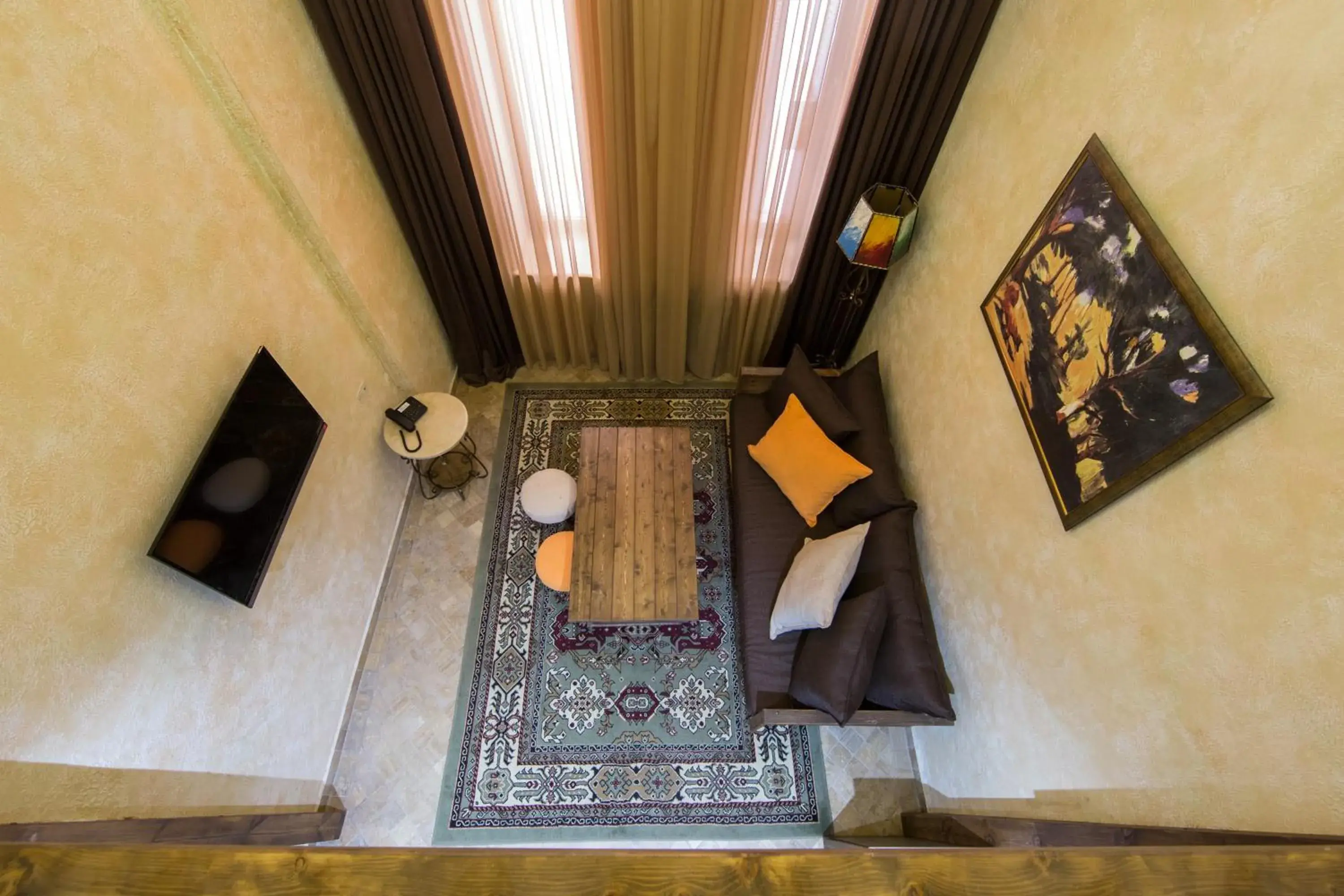 Living room in Caucasus Hotel Living room in Caucasus Hotel