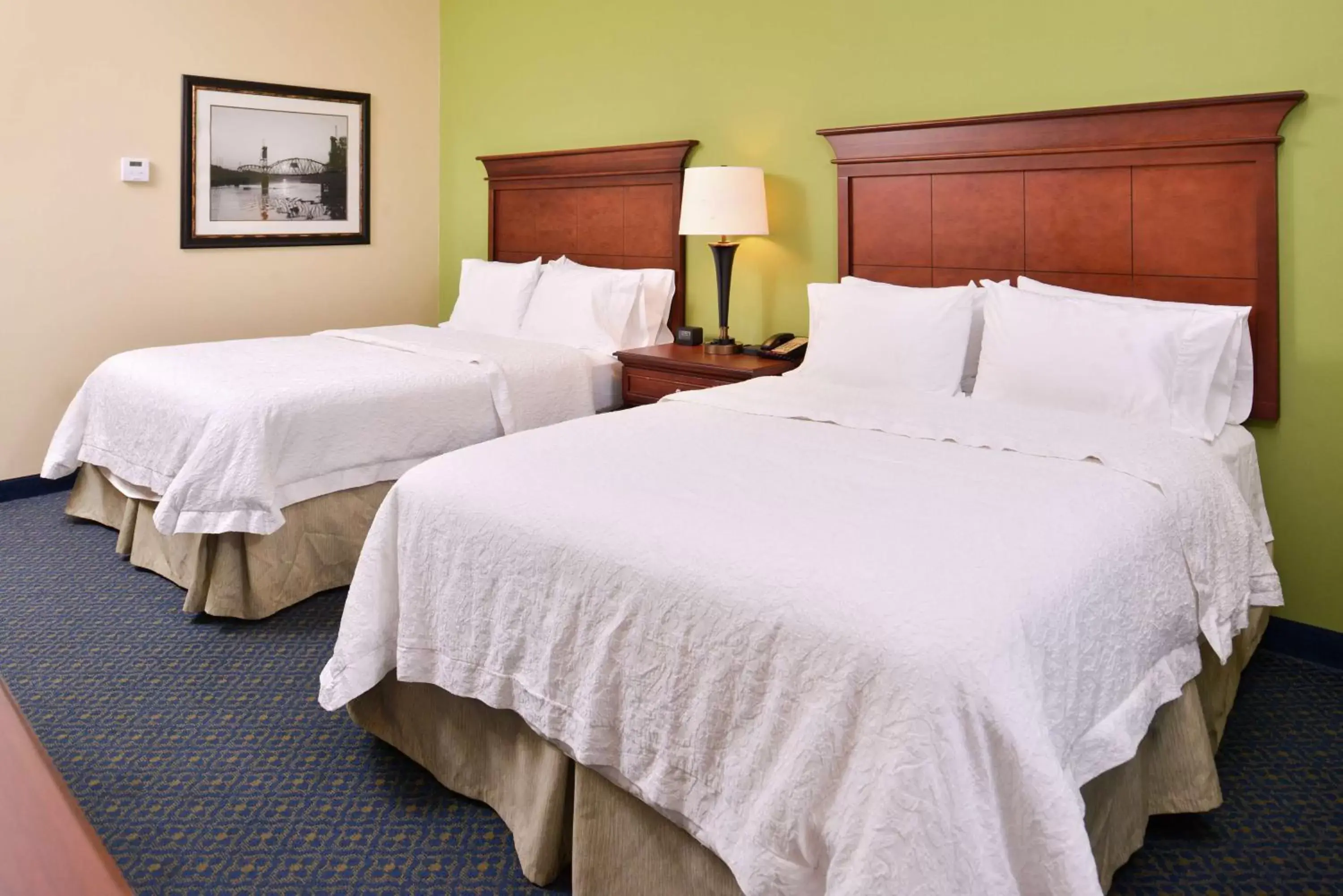 Bed in Hampton Inn Jackson-College Avenue