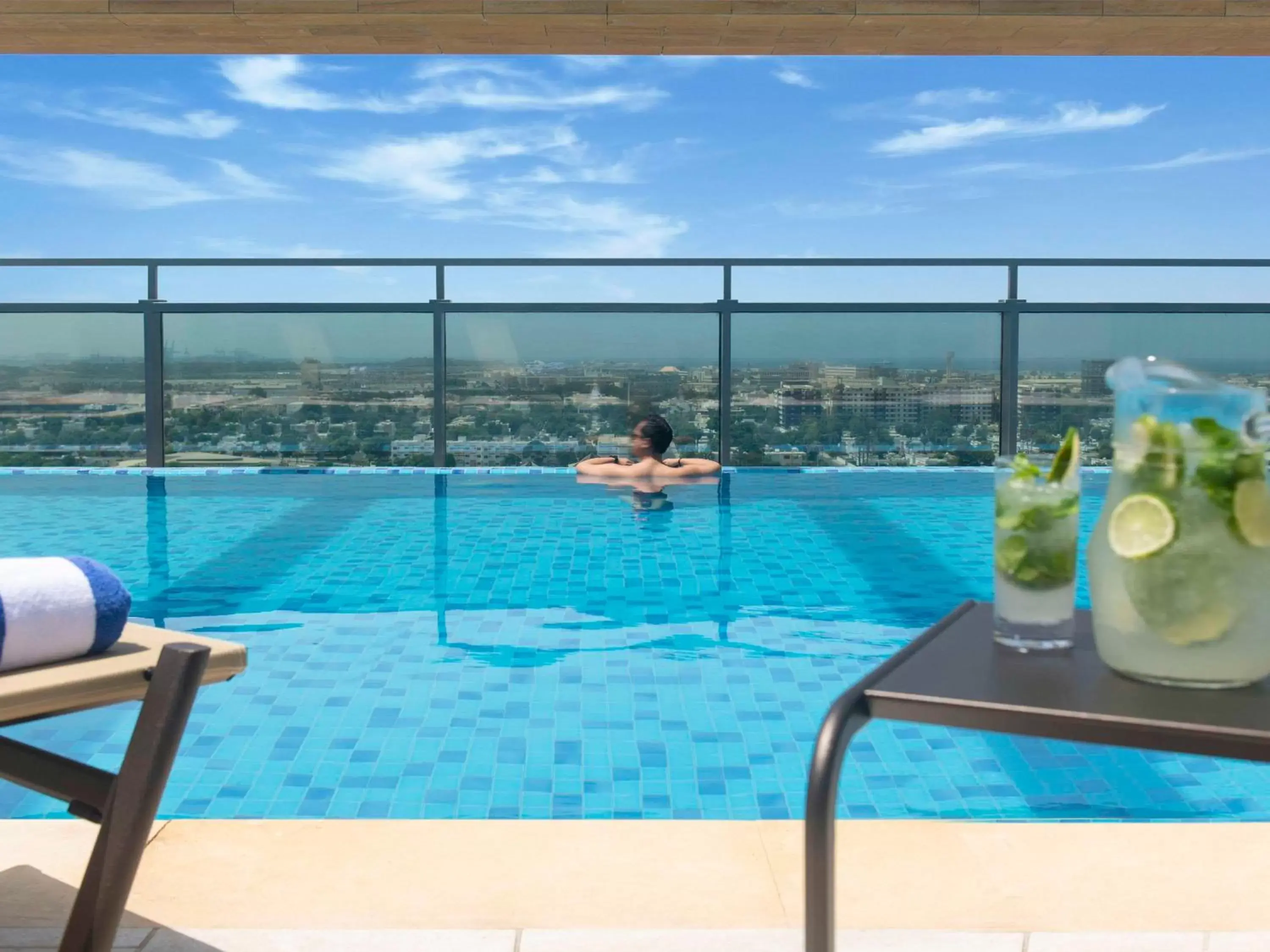 Pool view, Swimming Pool in Swissotel Living Jeddah