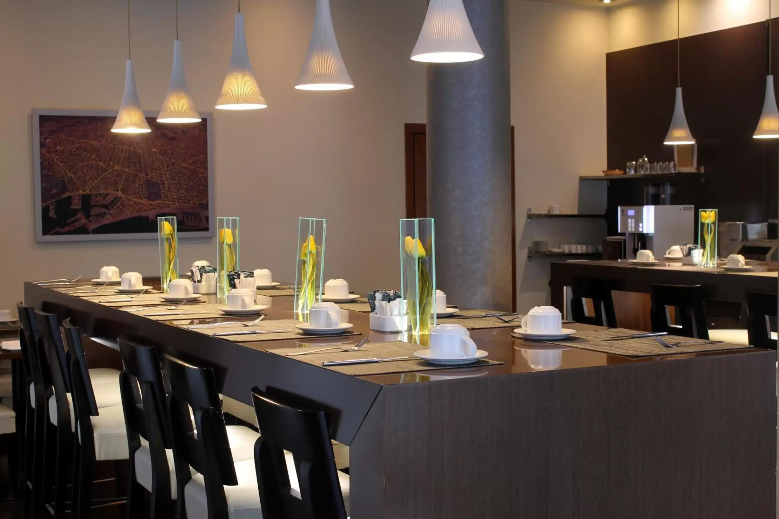 Lounge or bar, Restaurant/Places to Eat in Abba Rambla Hotel