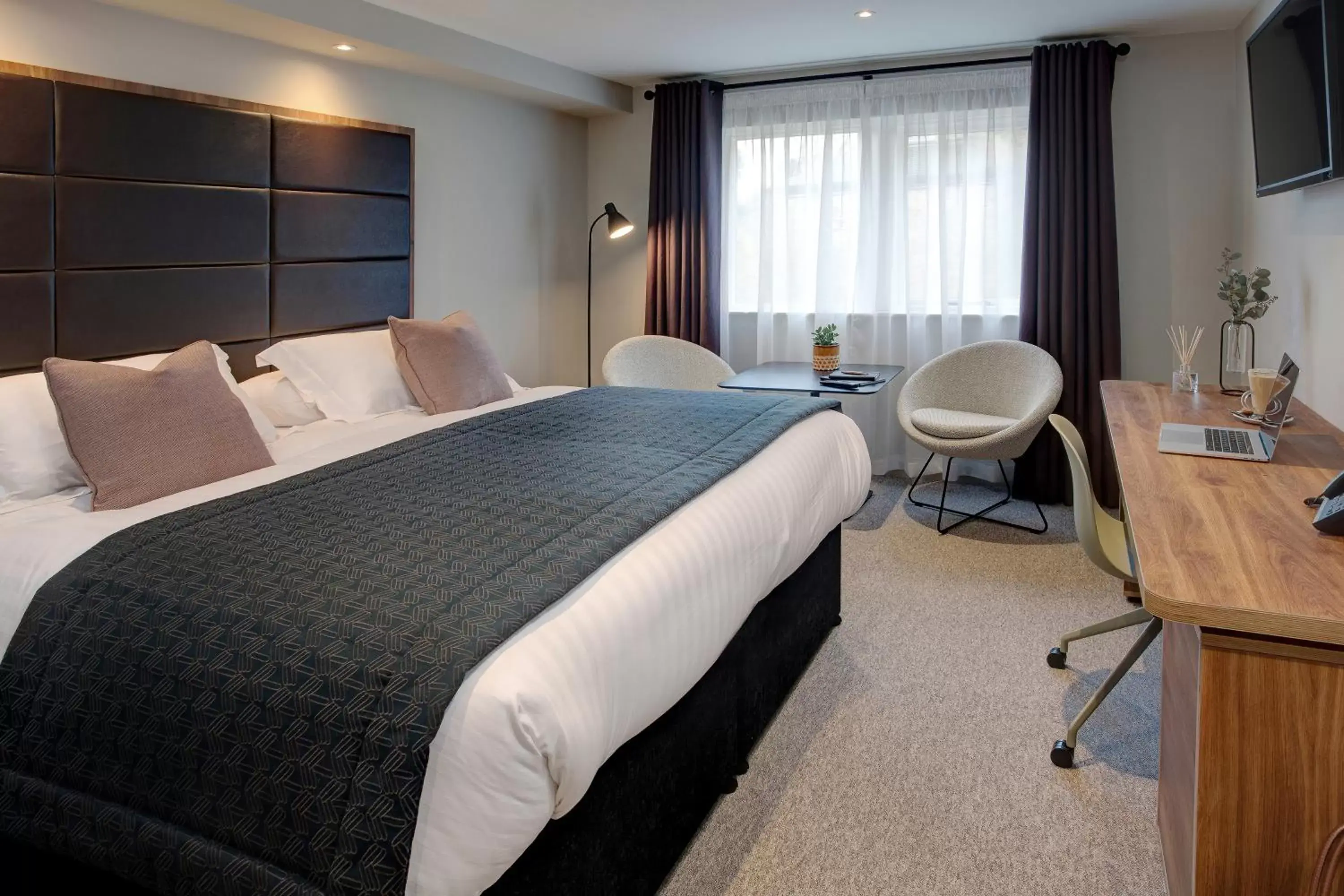 Standard King Room in Mytton Fold Hotel, Ribble Valley Standard King Room in Mytton Fold Hotel, Ribble Valley