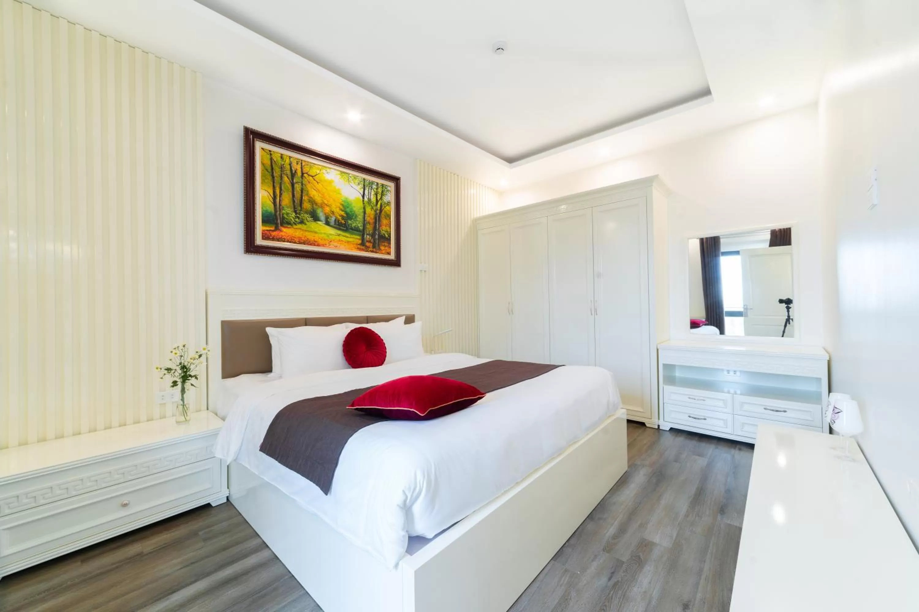 Bedroom, Bed in Rosee Apartment Hotel