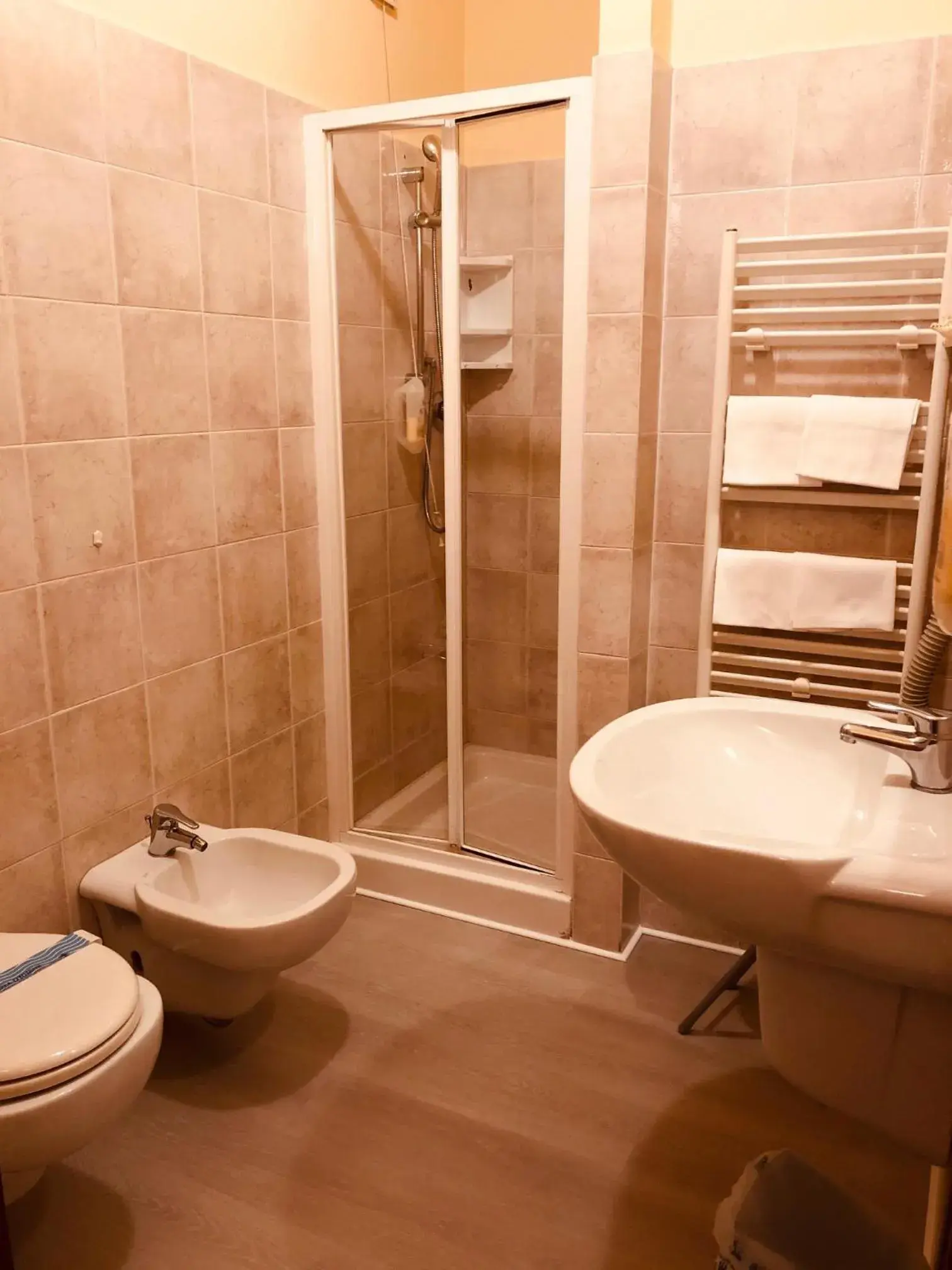 Shower, Bathroom in Hotel Duca Della Corgna