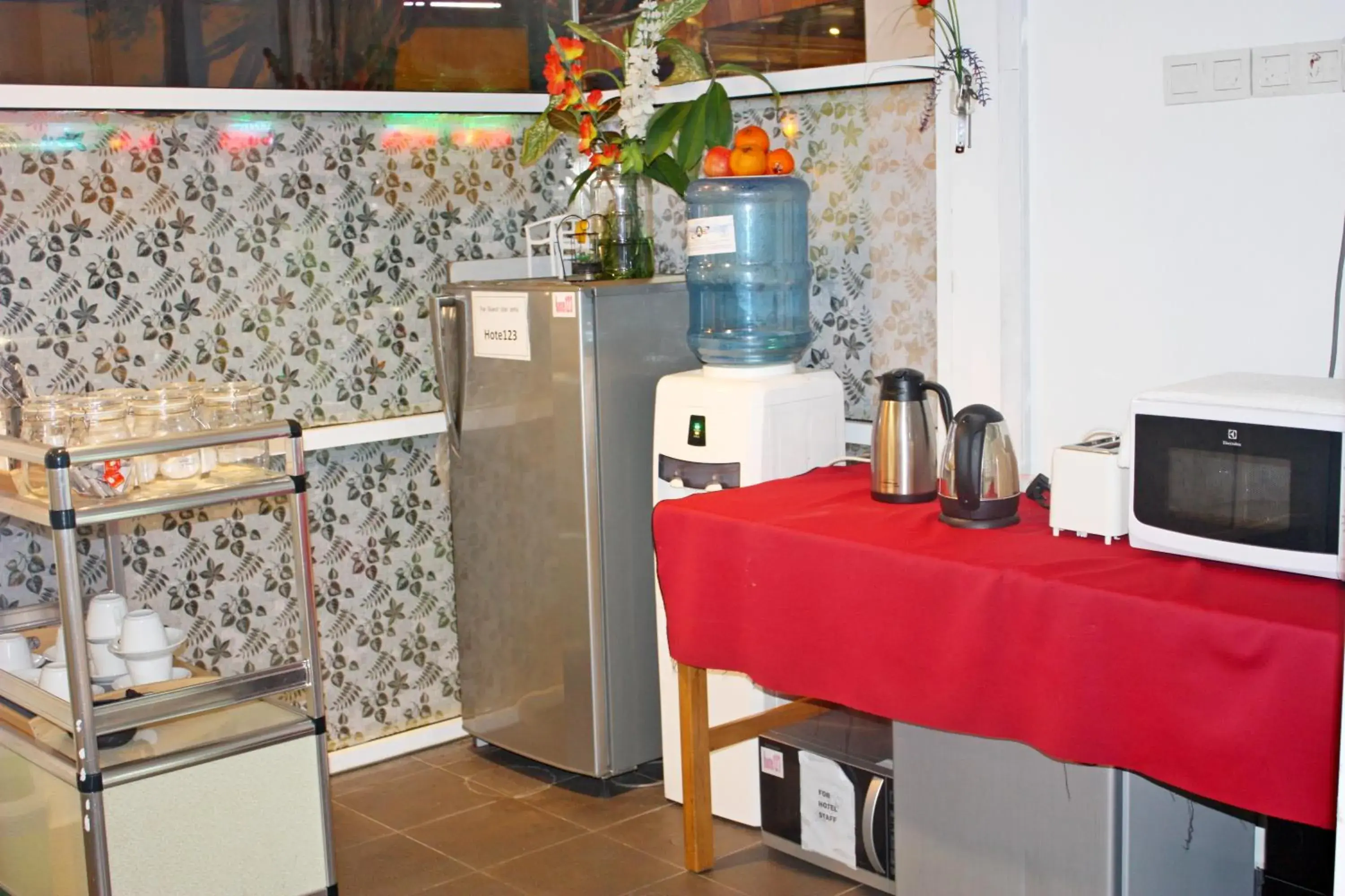 Coffee/tea facilities, Kitchen/Kitchenette in Boutique Hote123