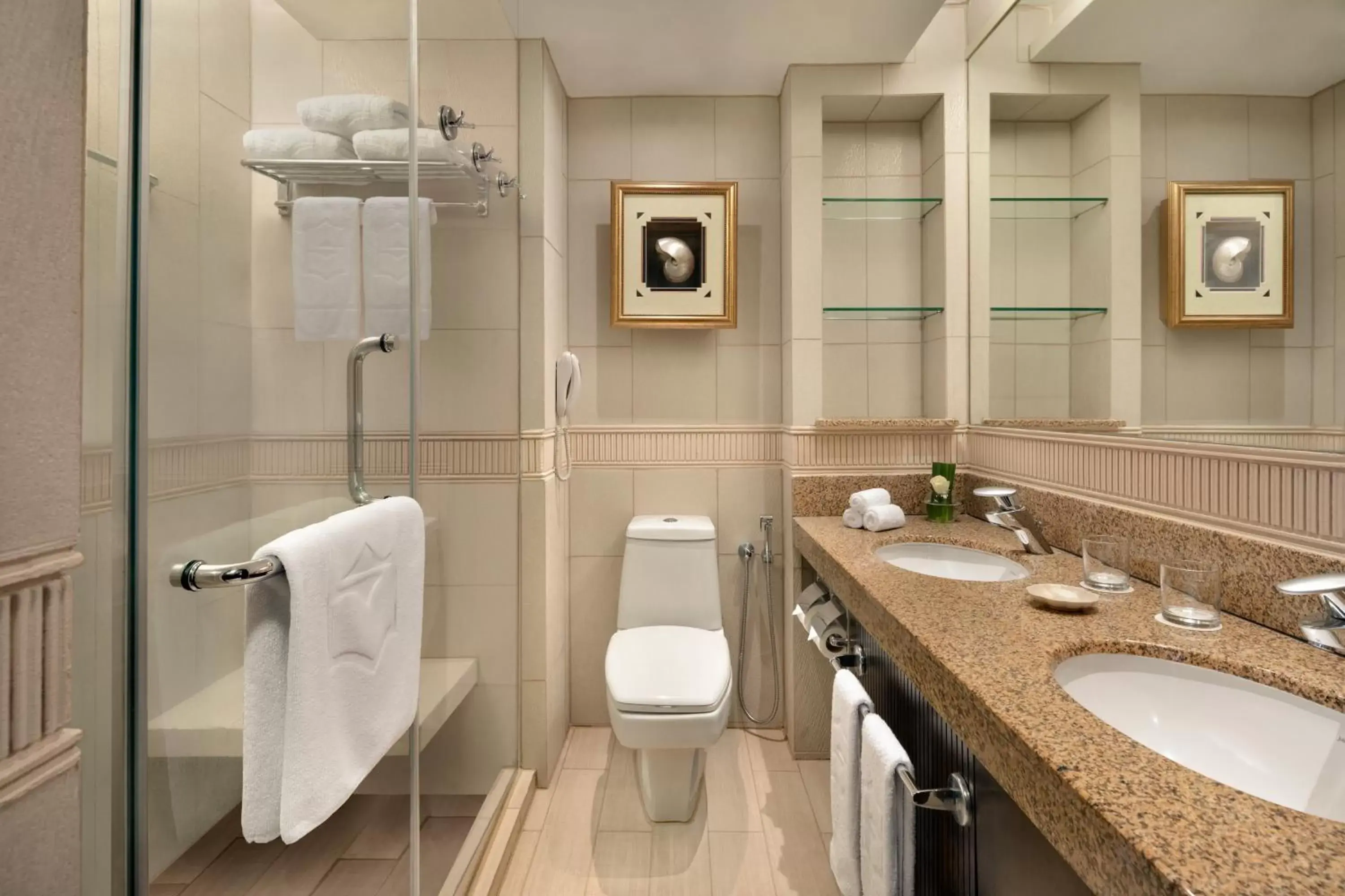 Shower, Bathroom in Shangri-La Golden Sands, Penang