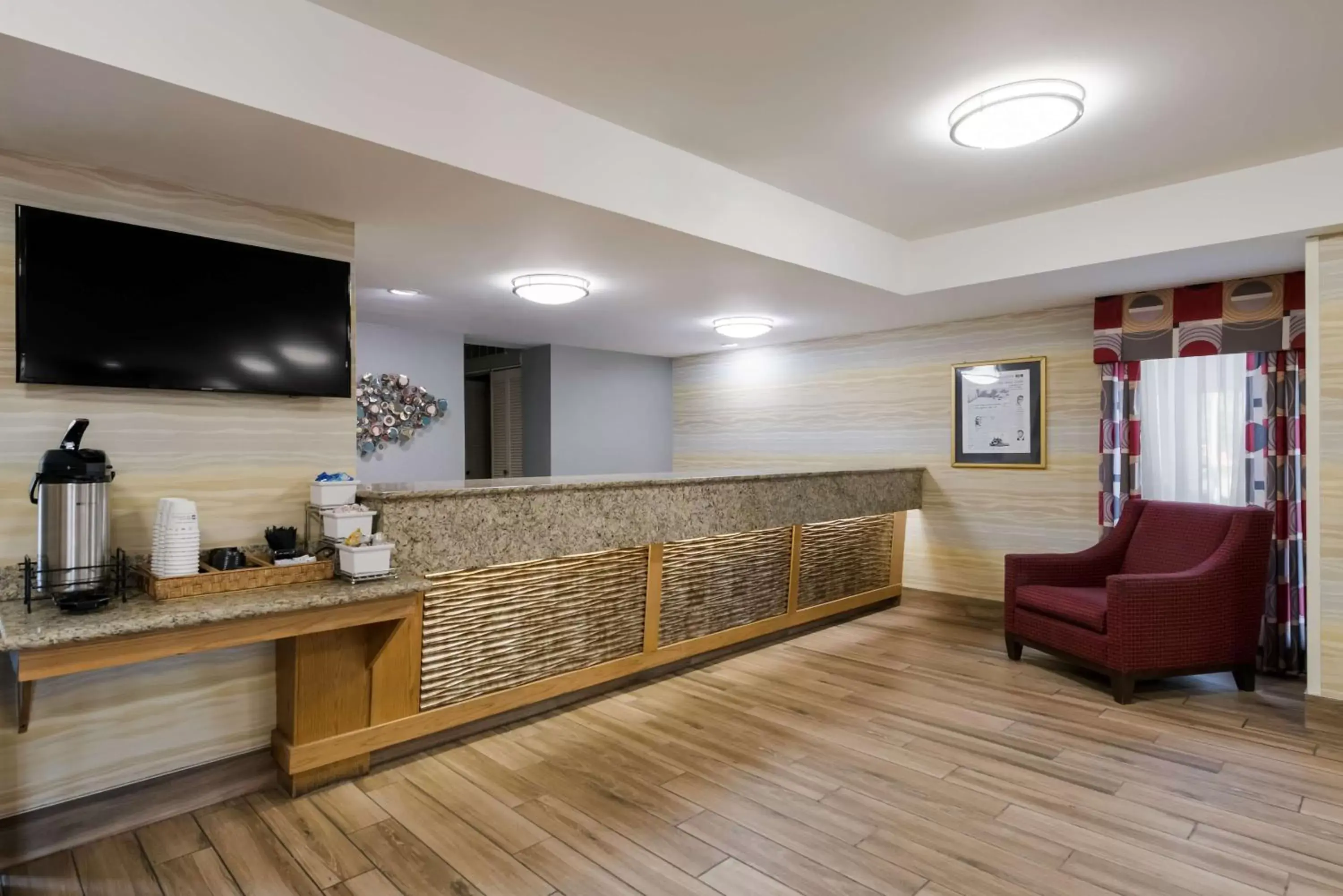 Lobby or reception in Best Western Holiday Lodge