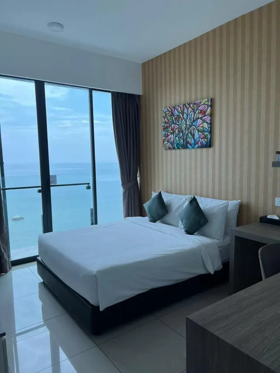 Bed in D'Wharf Hotel & Serviced Residence