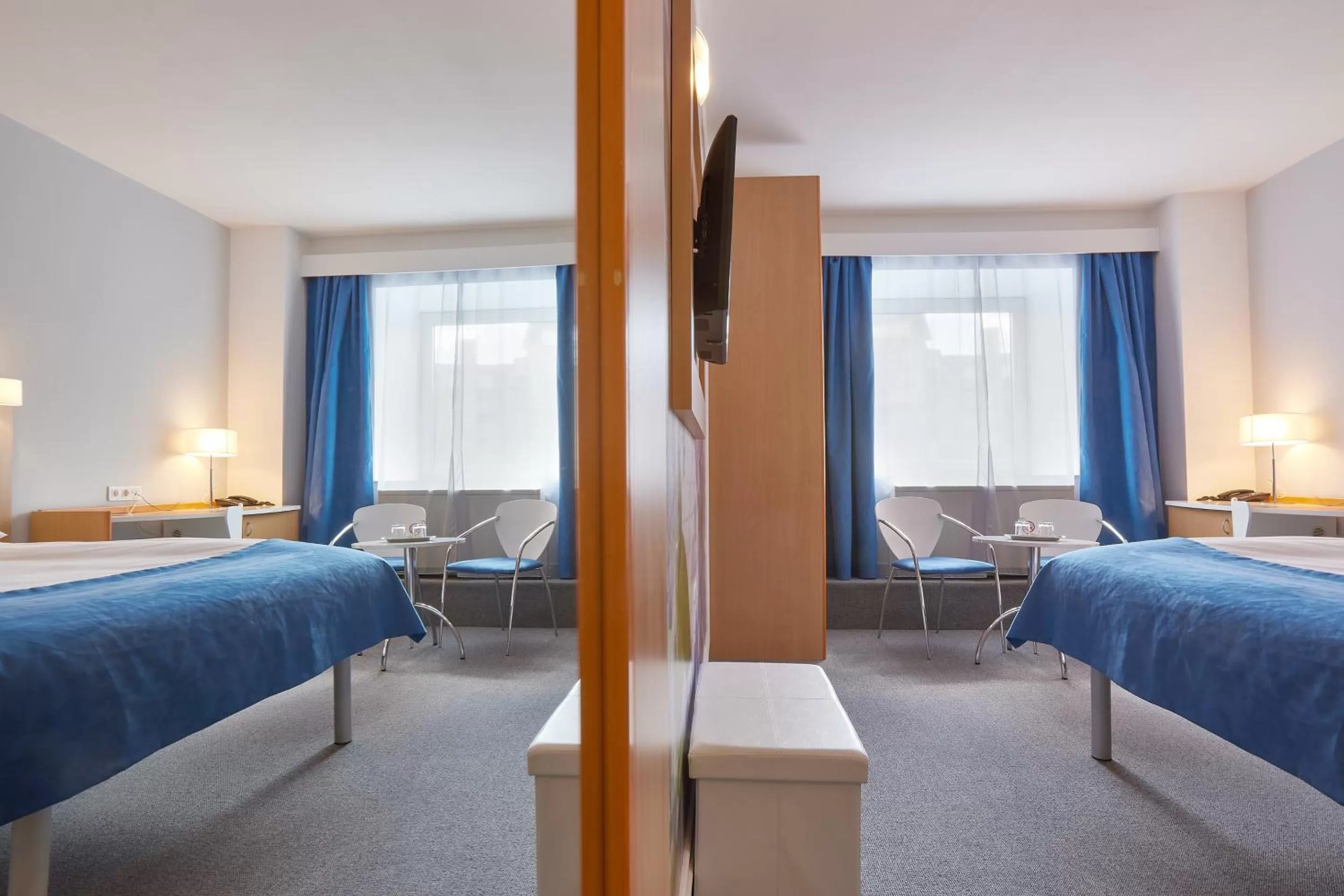 Bed in MyContinental Bucuresti Gara de Nord