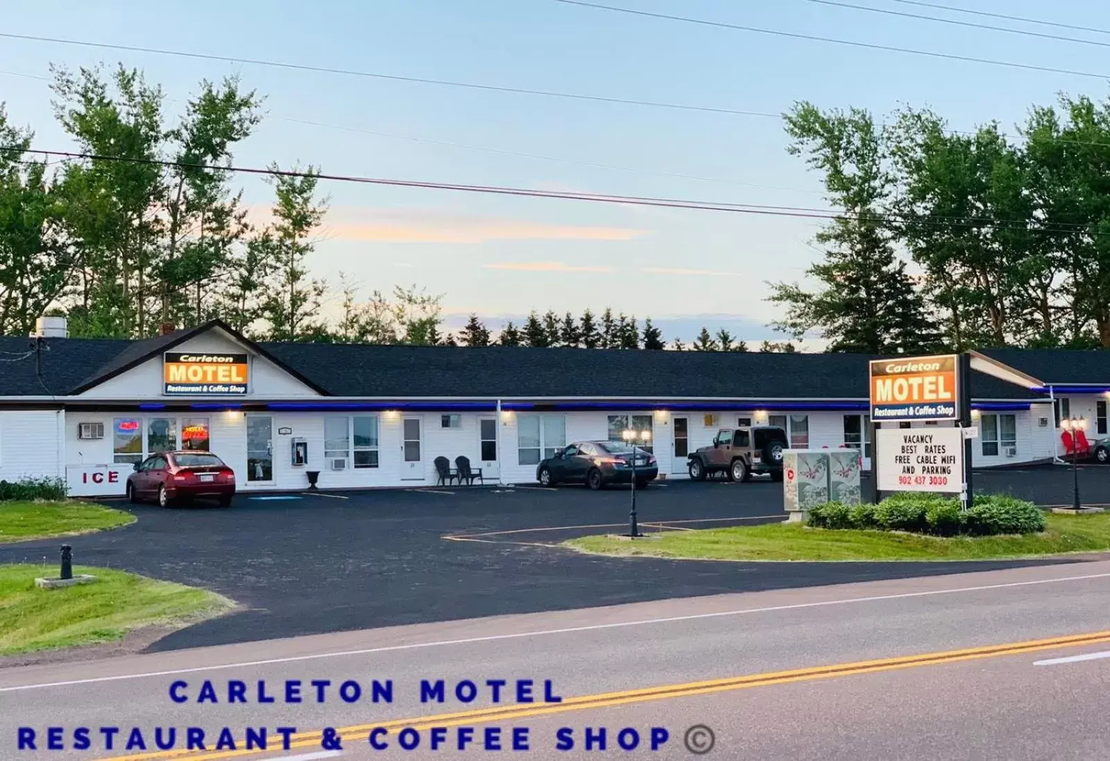 Property Building in Carleton Motel and Coffee Shop