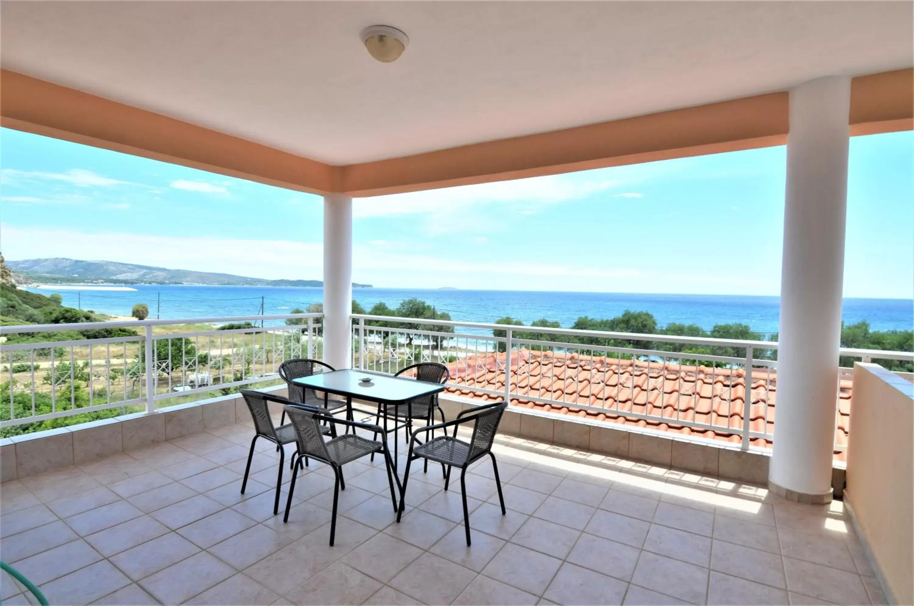 Balcony/Terrace in Thassos Hotel Grand Beach