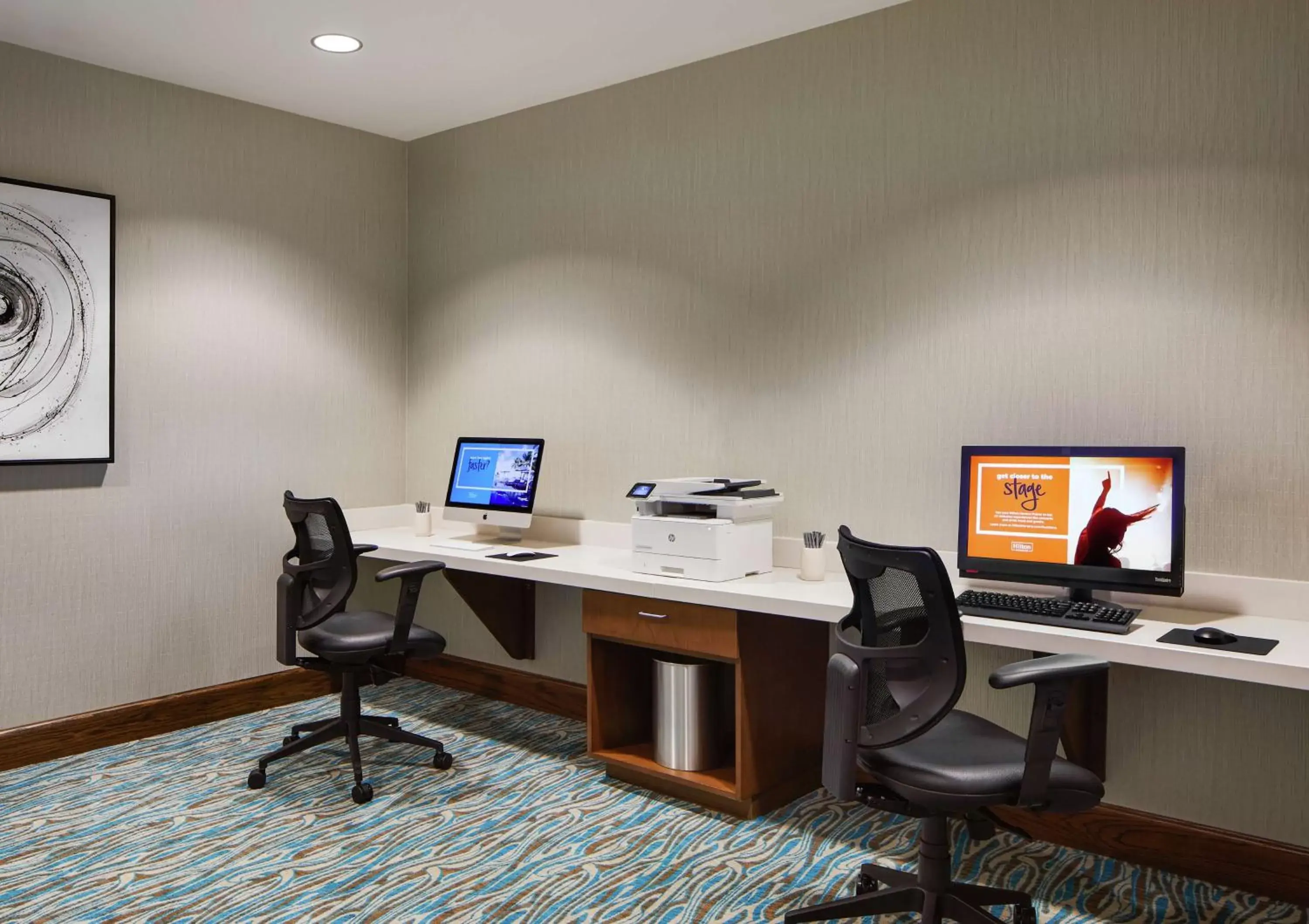 Business facilities, Business Area/Conference Room in Hampton Inn & Suites Chicago/Waukegan