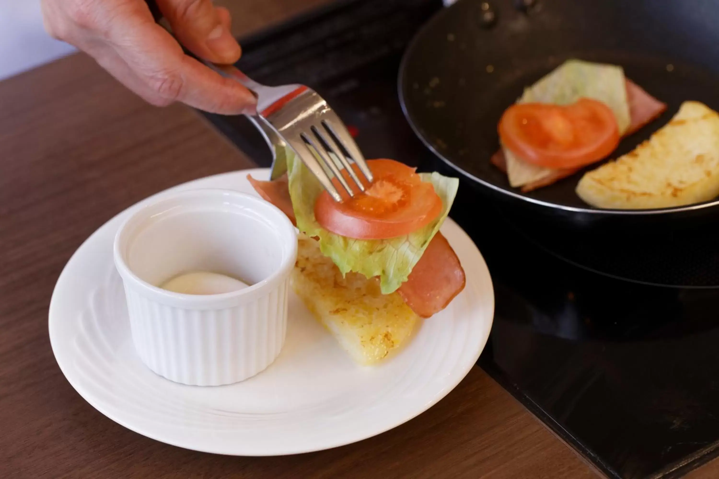 Food close-up in HOTEL FORZA HAKATA-GUCHI