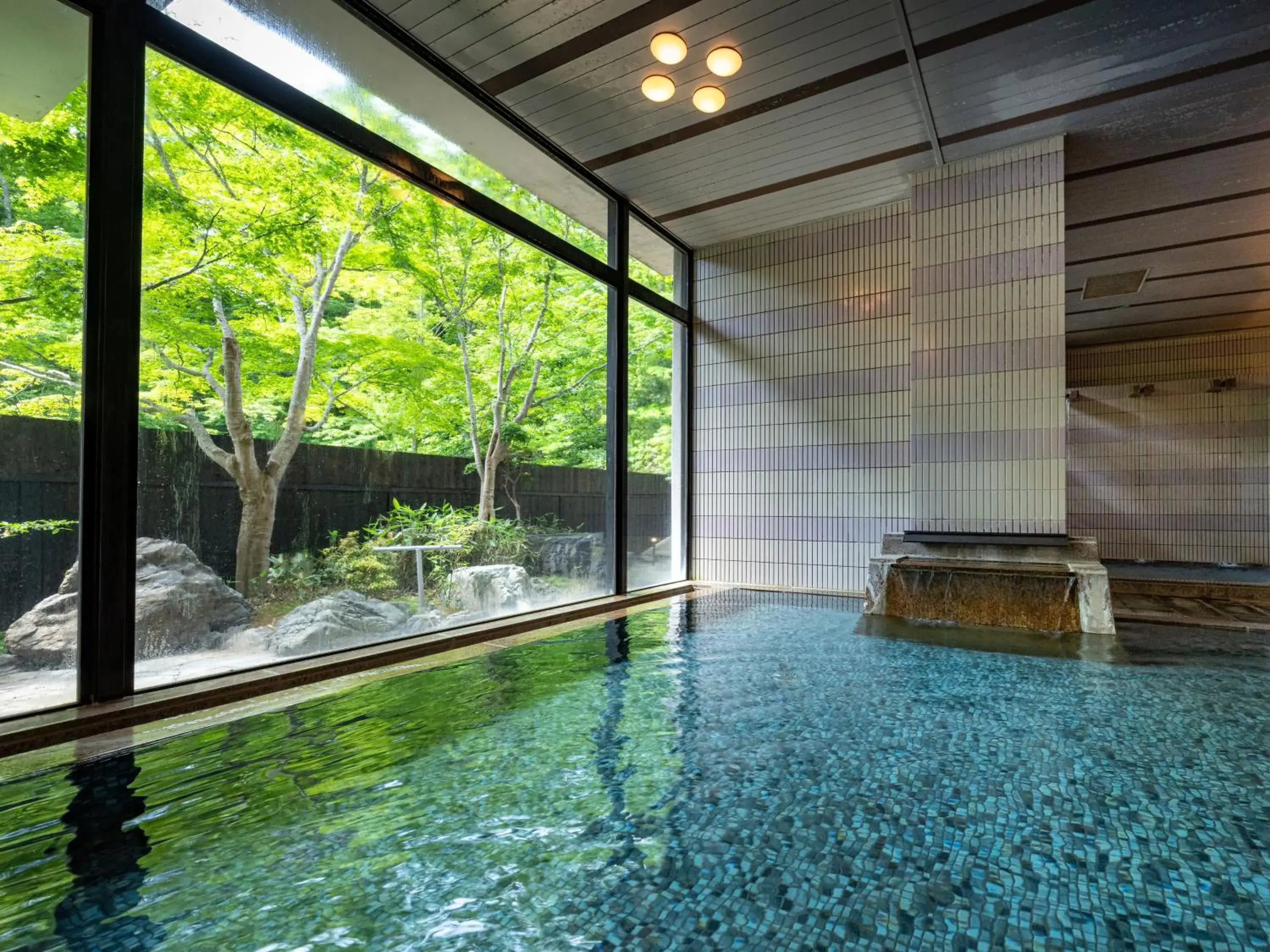 Public Bath in Kamenoi Hotel Nikko Yunishigawa