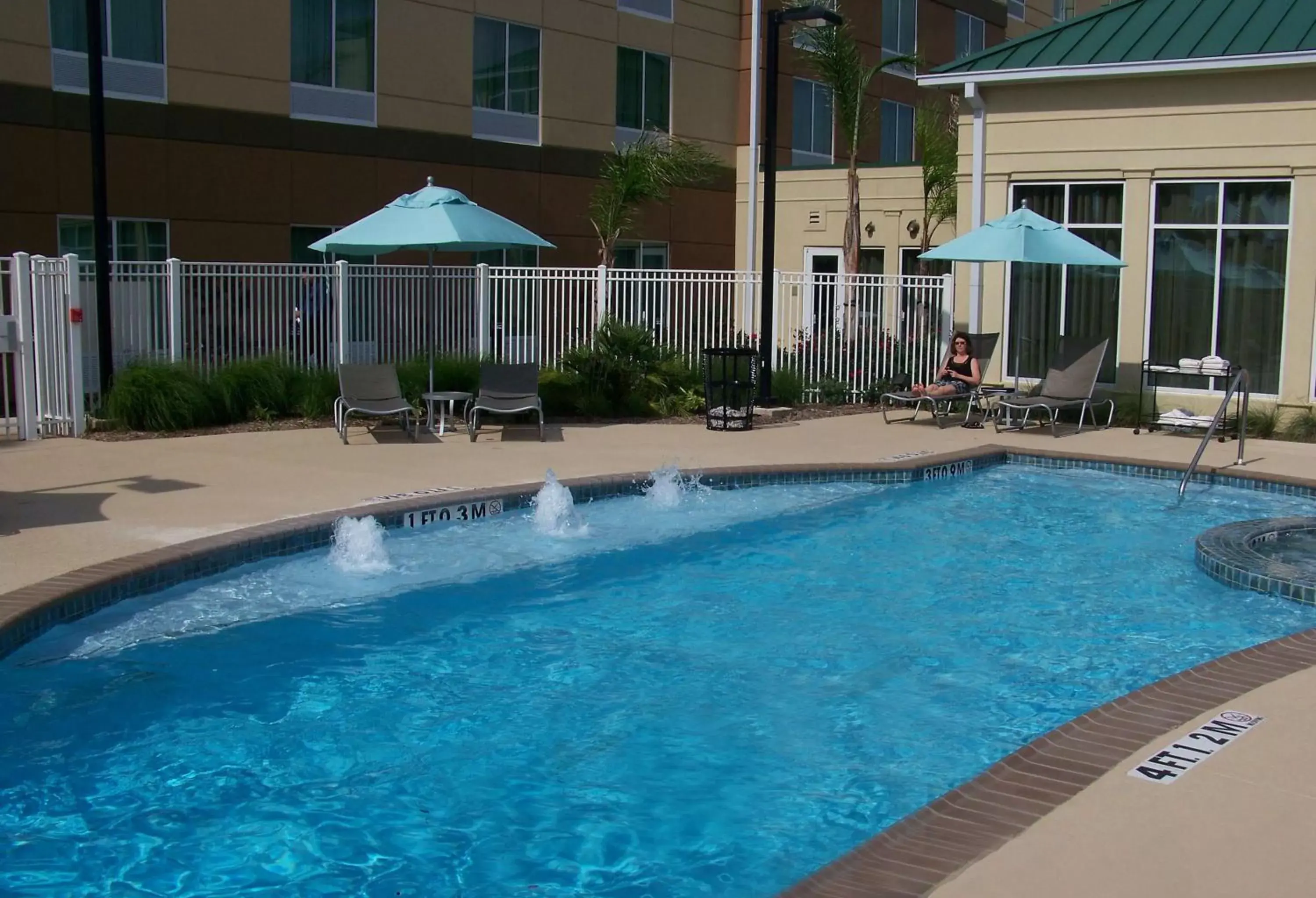 Pool view, Swimming Pool in Hilton Garden Inn Houston-Pearland