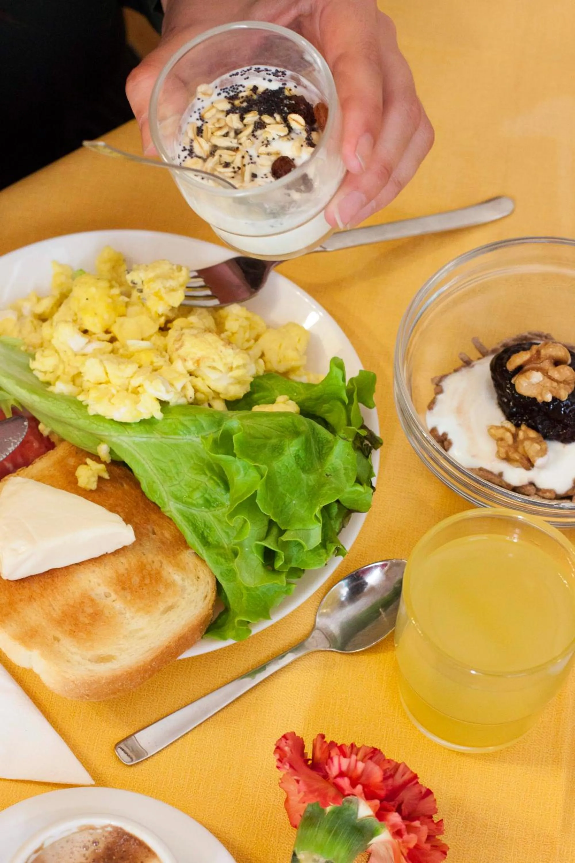 Food close-up in Hotel Rex