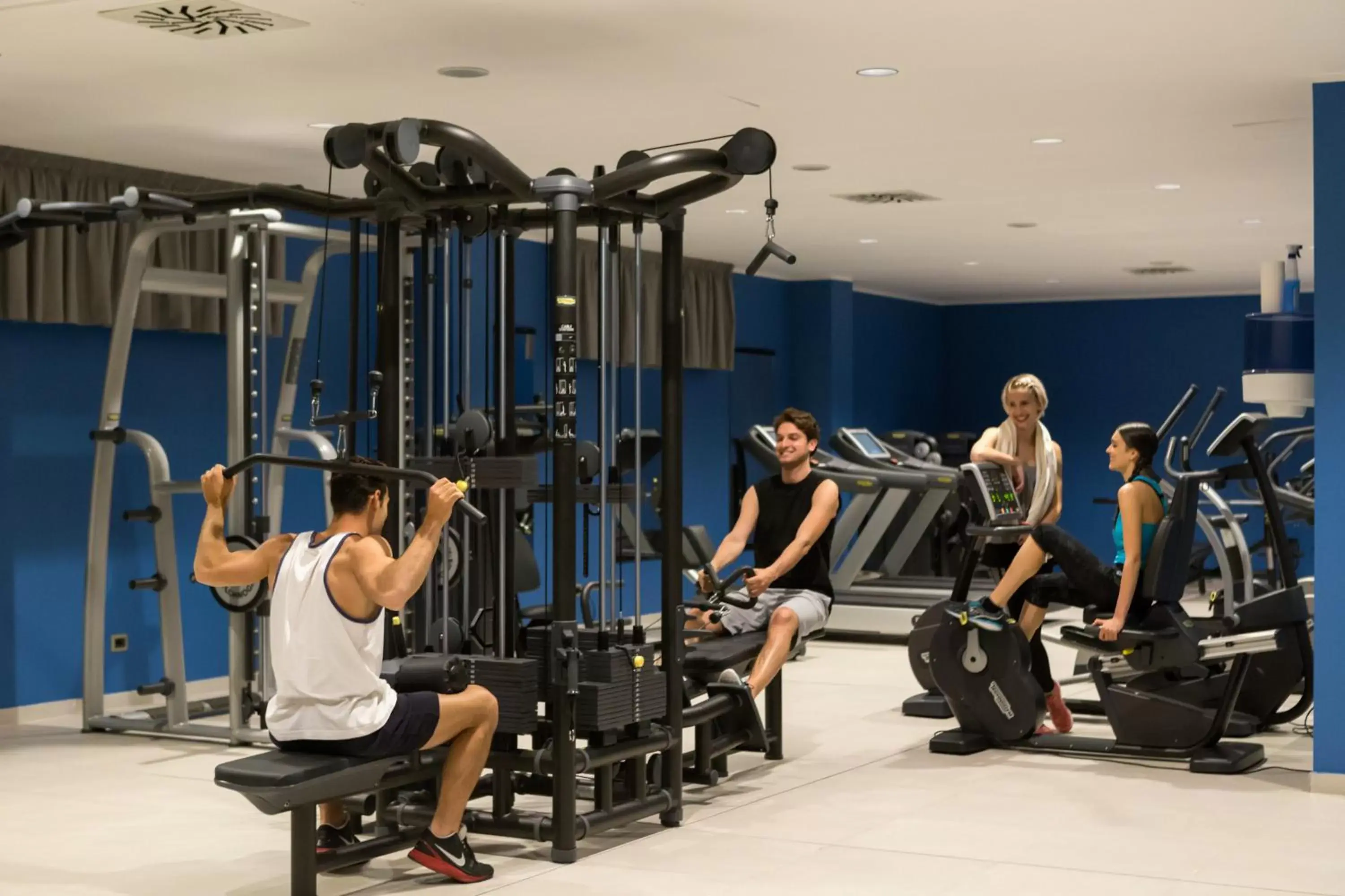 Fitness centre/facilities, Fitness Center/Facilities in Wellness Spa Hotel Principe Fitalia